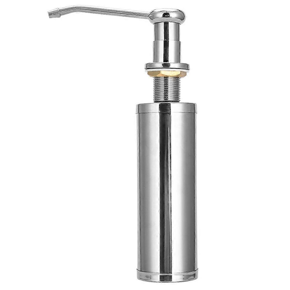 300 Ml Flüssigseifenspender Aus Edelstahl, Handpumpe Für Geschirrspülmittel Und Handseife, Ideal Für Küchenspüle Und Badezimmer.