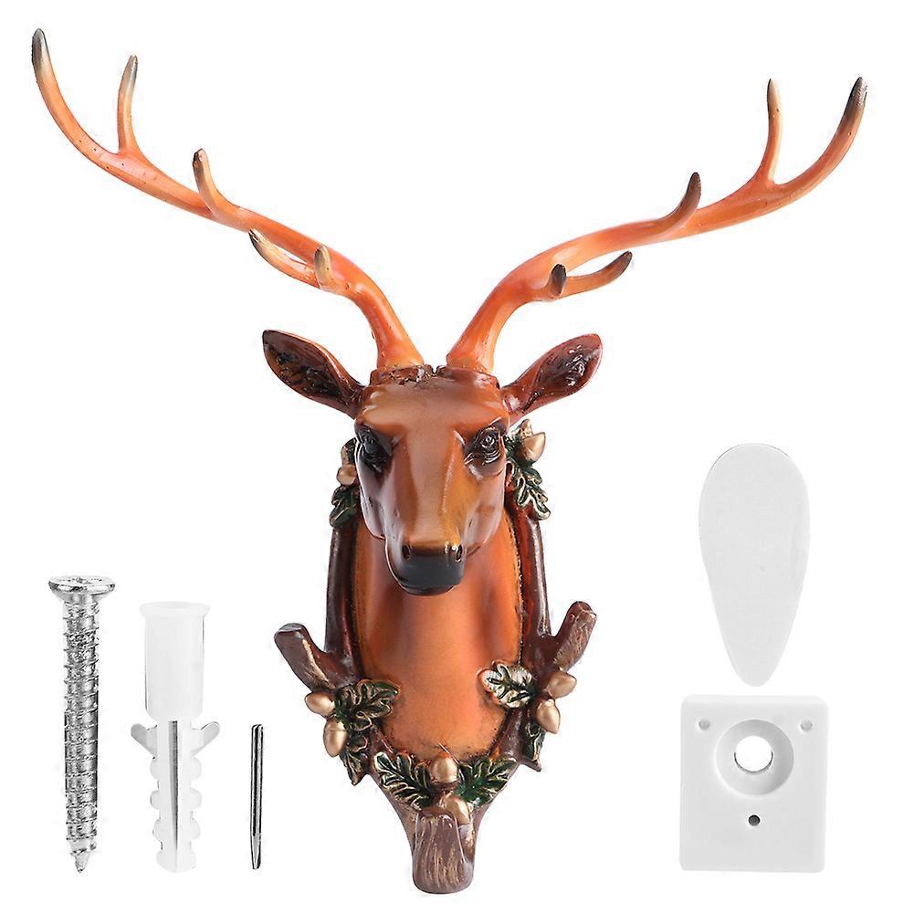 Wandmontierter Handtuchhalter Aus Kunstharz In Tierform, Haken Für Mantel, Hut Und Schlüssel, Stabile Wandbefestigung, Originelle Dekoration