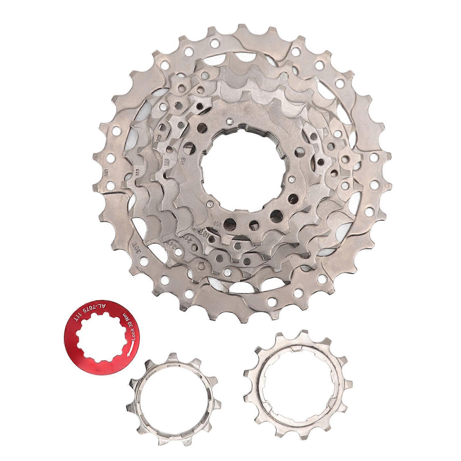 7-gang-freilauf Aus Hochfestem Chromoly-stahl (11-30 Zähne), Kompatibel Mit Brompton-ritzeln, Robuste Und Zuverlässige Kassette