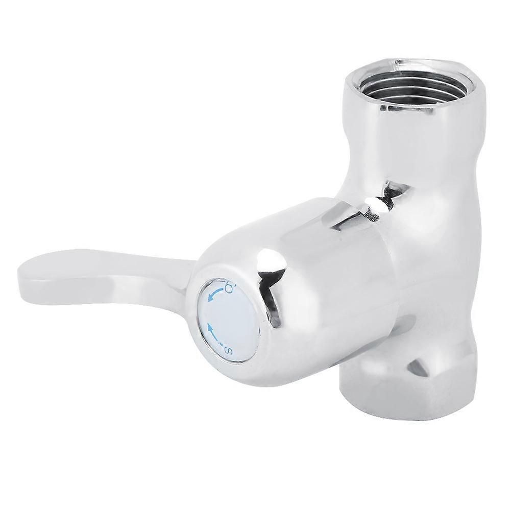 G1/2 X G1/2 Innengewinde-verschraubung, Gerades Absperrventil Für Sanitärinstallationen, Durchflussregler, Messing, Auslaufsicher, Wasserhahnanschluss (innengewinde), Direktanschluss, Für Rohrleitunge