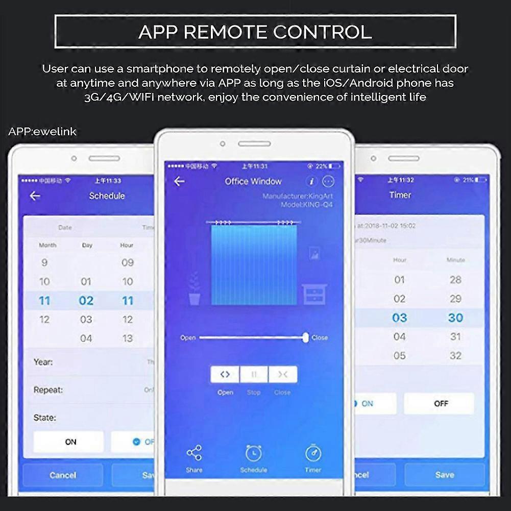 Tuya Wifi Smart Diy Rollladenmodulschalter, Kompatibel Mit Alexa, Fernsteuerung Per App, Zur Motorisierung Von Vorhängen Und Jalousien, Ein Praktisches Werkzeug Für Die Hausautomation.