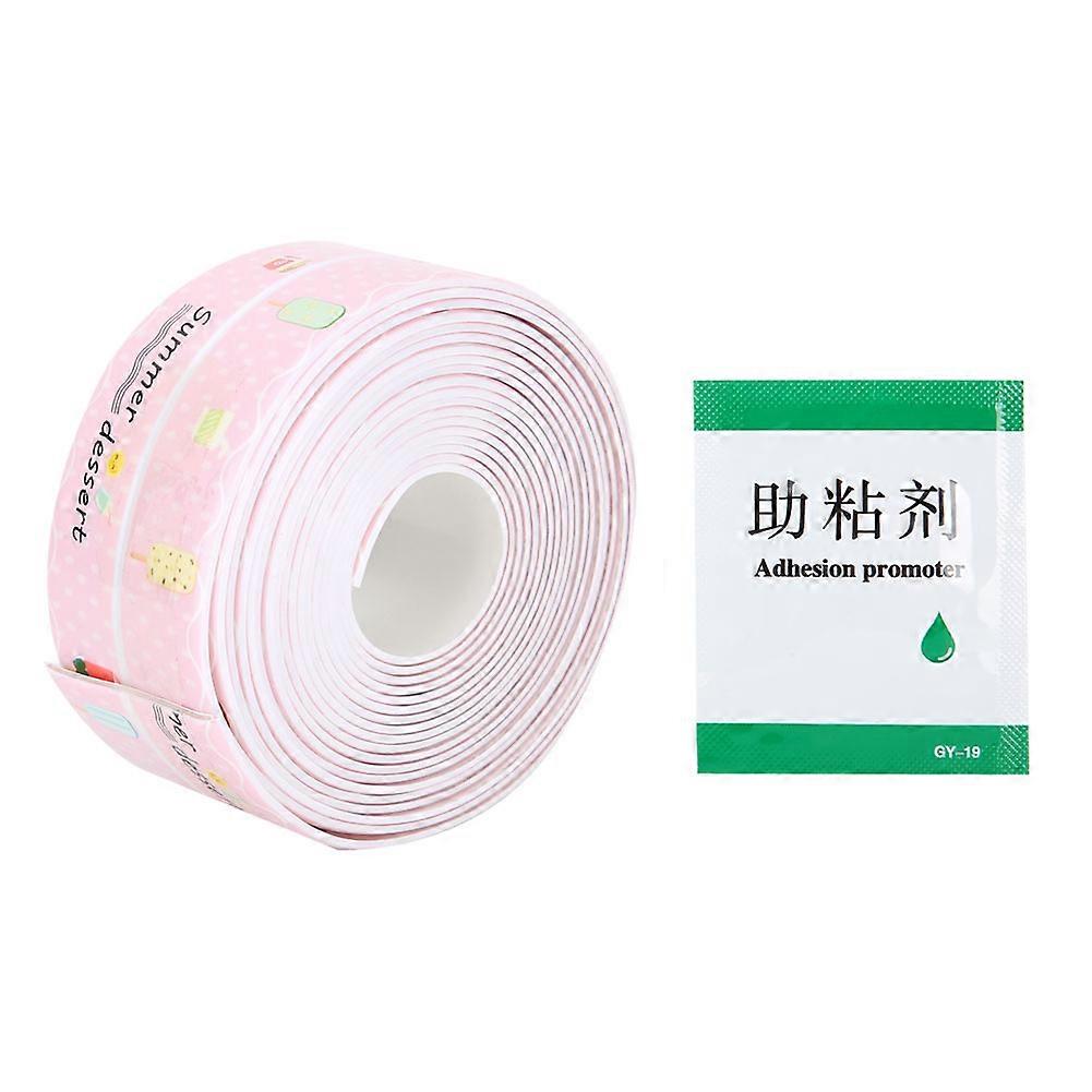 Selbstklebendes Pvc-dichtungsband, Wasserabweisendes Dichtungsband Für Küche, Bad Und Toilette, Schutzdichtung Für Kochfelder, Mehrzweck-kleberolle.