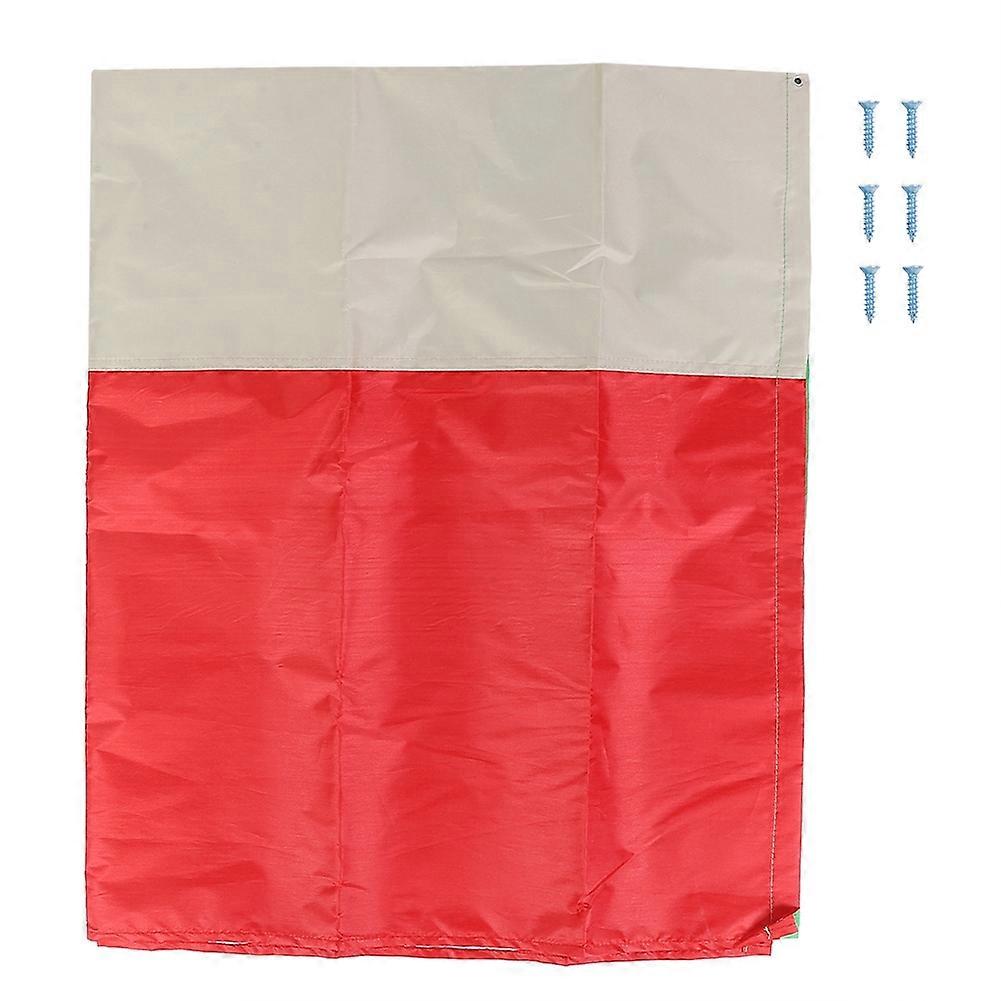 210d Oxford-schutzsegel 132 X 226 Cm Für Schaukel, Wasserdichte Gartenmarkise, Uv-beständige Abdeckung, Outdoor-plane Mit Kordelzug, Terrassenausstattung