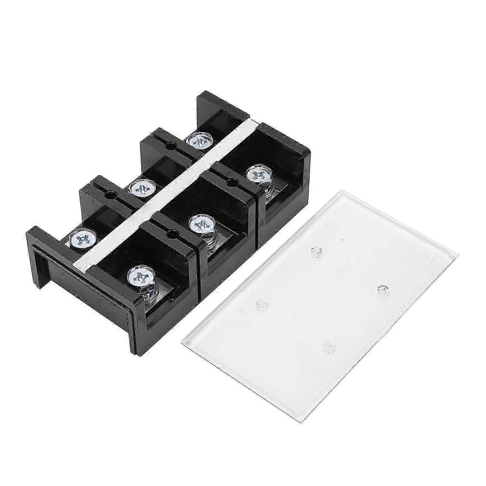 3-poliger, 2-reihiger Schraubklemmenblock, Kupferbarriere Für Stromversorgung, 300 A 600 V, Robuster Anschlussblock