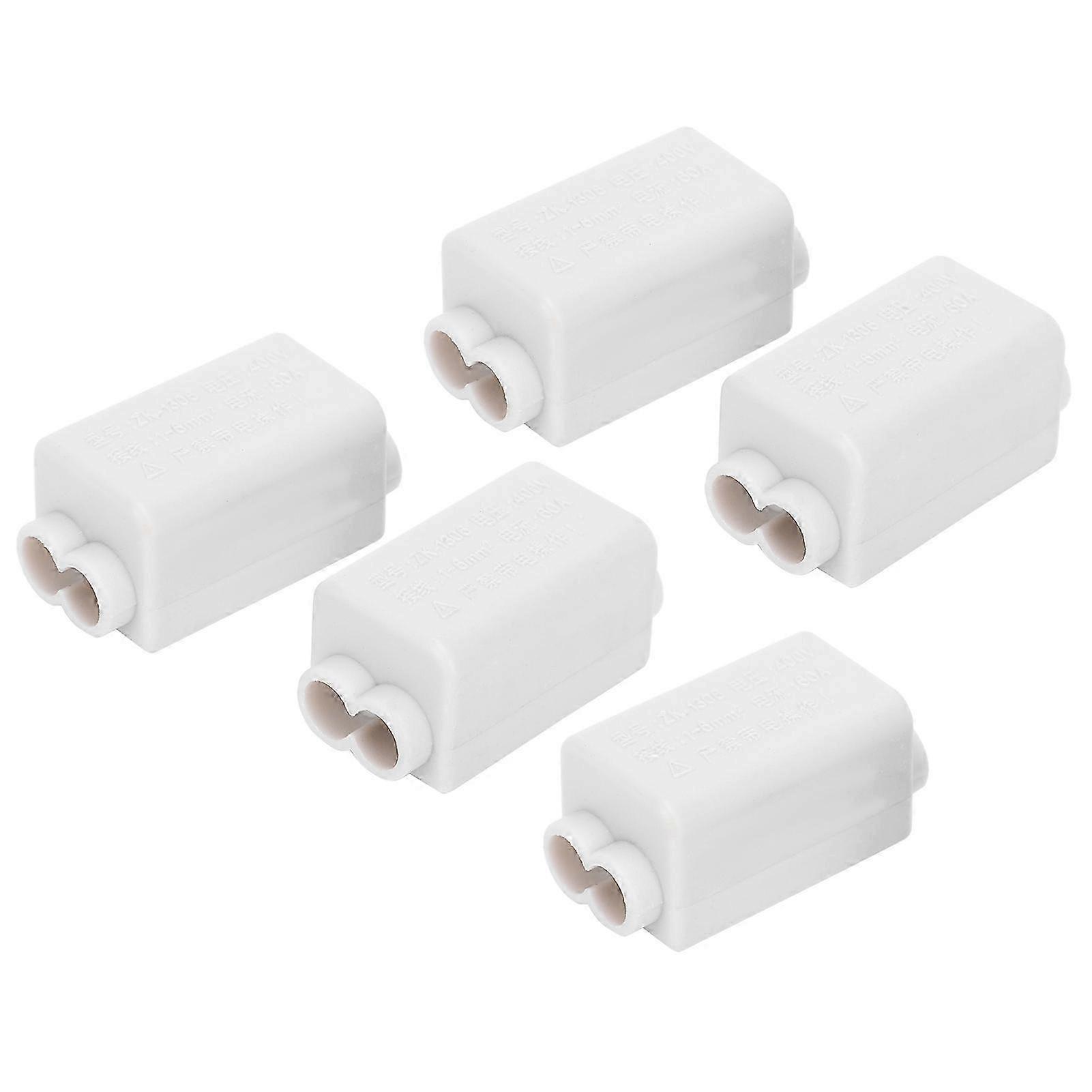 Zk-1306 Kupfer-verbindungsverbinder, Parallel-anschlussdose, 5-teiliges Set Für Deckenverdrahtung, Klemmenverteiler, Robustes Elektrisches Zubehör.