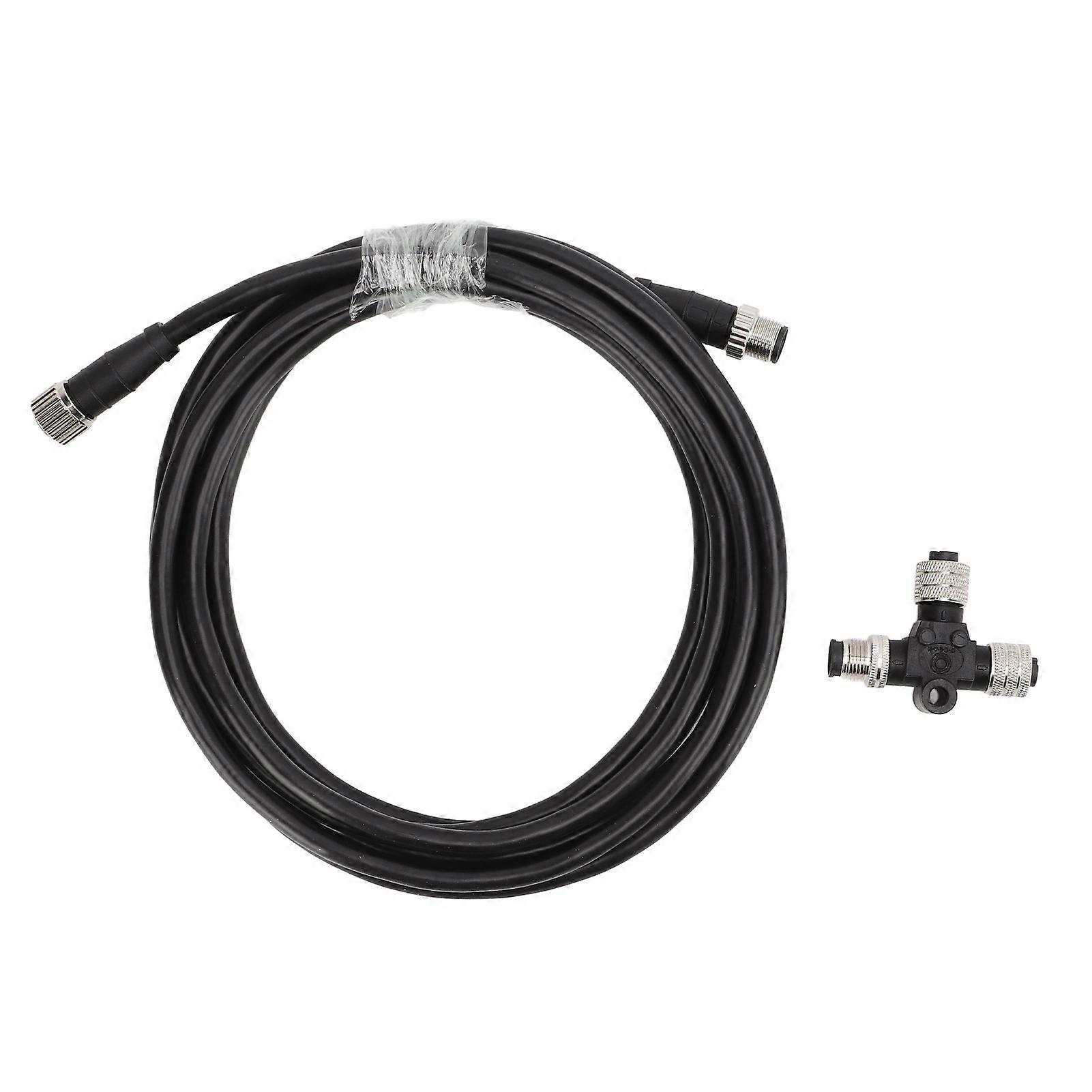 Nmea 2000 5-poliges Kabel Mit T-adapter Für Navico-netzwerke - Abzweigverbinder, Länge 2 Meter, Wasserdichte Stecker, Ideal Für Marinebus- Und Leitungsverlängerung.