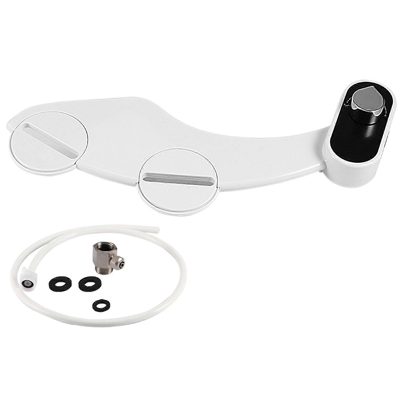 Nicht-elektrisches Wc-bidet Mit Zwei Kaltwasserstrahlen, Badarmatur Mit 1/2-zoll-anschluss, Hygienischer Sprüher Ohne Strom, Wc-zubehör Mit Einzel- Und Doppeldüse, Einfache Installation.