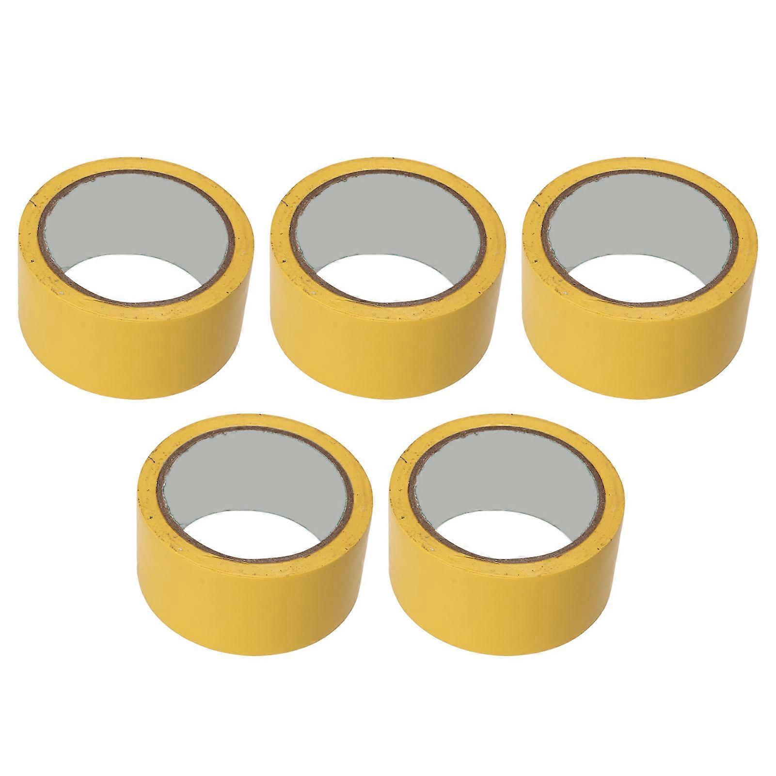 5-teiliges Bodenmarkierungsband, 5 Cm Breit, Für Sporthallen, Basketball, Volleyball Und Tennis, Wettkampflinien, Strapazierfähiges Pvc-band, Präzise Sportmarkierung.