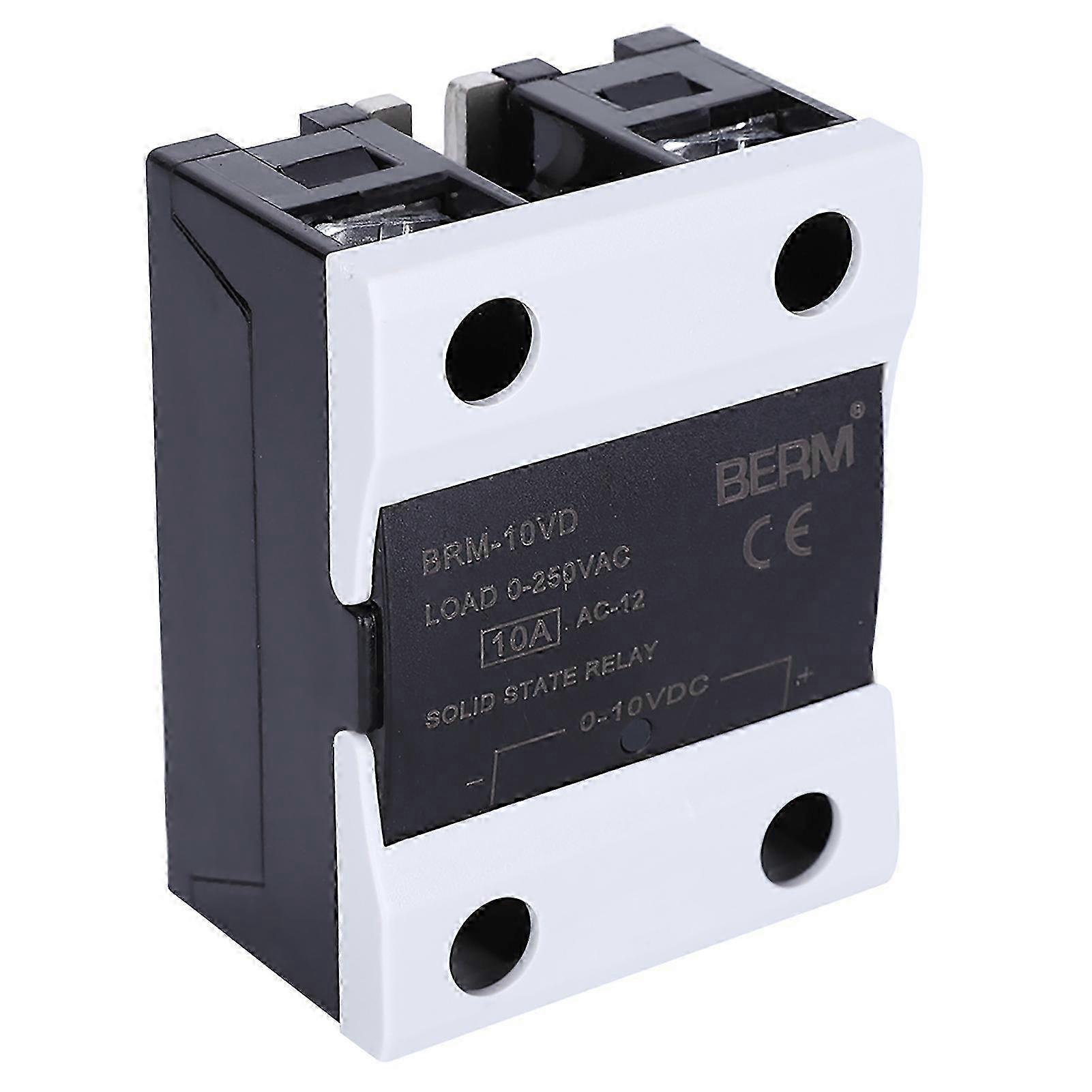 Berm Ssr Halbleiterrelais Mit Led, Statusanzeige Durch Leuchtstoffröhre, 4-20ma Steuerung, 0-250vac Spannung, Für Industrielle Anwendungen.