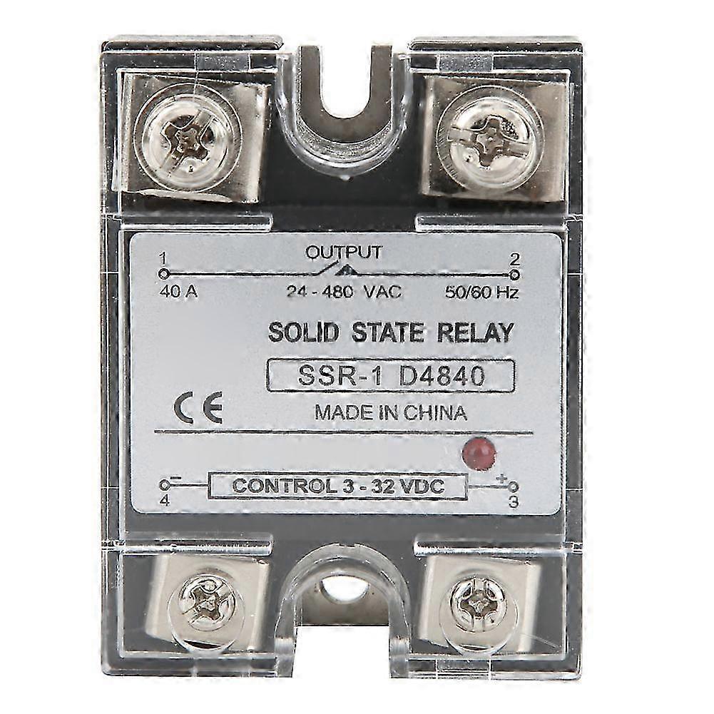 Ssr-40-da 40a Halbleiterrelais, Halbleitermodul, 3-32v Dc-steuerung, Ac-ausgang, Industrielle Anwendung