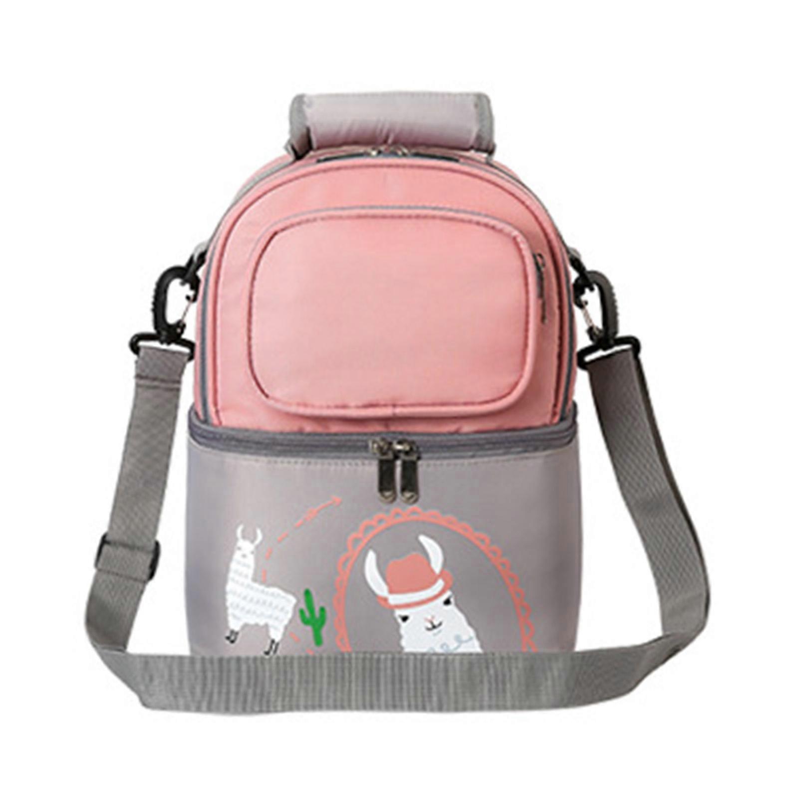 Tragetasche Für Muttermilchflaschen, Doppellagig Isoliert, Wasserdicht Und Flexibel, Frische-rucksack Für Mahlzeiten Und Ausflüge, Modell Mit Mehreren Fächern.