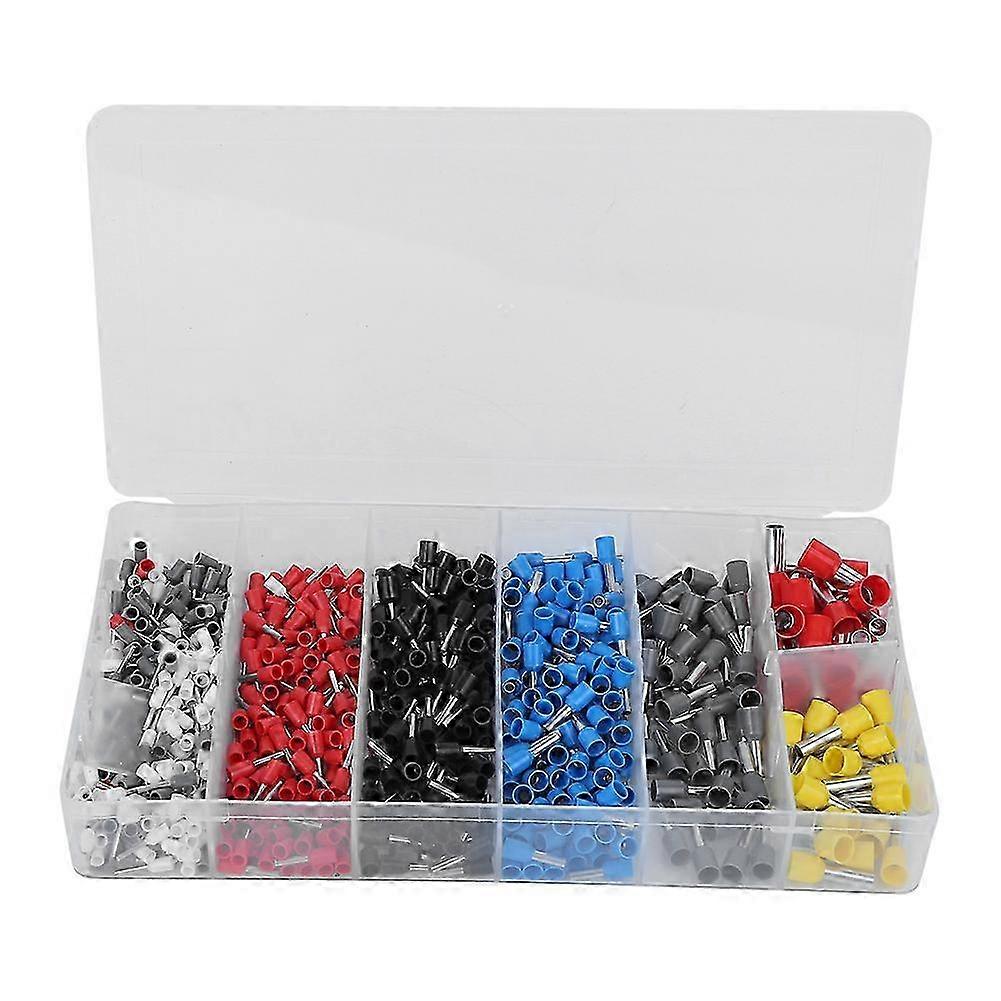 790-teiliger Isolierter Kabelschuhverbinder, Pvc-nylon-crimp-aderendhülse, U-gabelverbinder Für Industrielle Anwendungen, Gemischter Klemmensatz