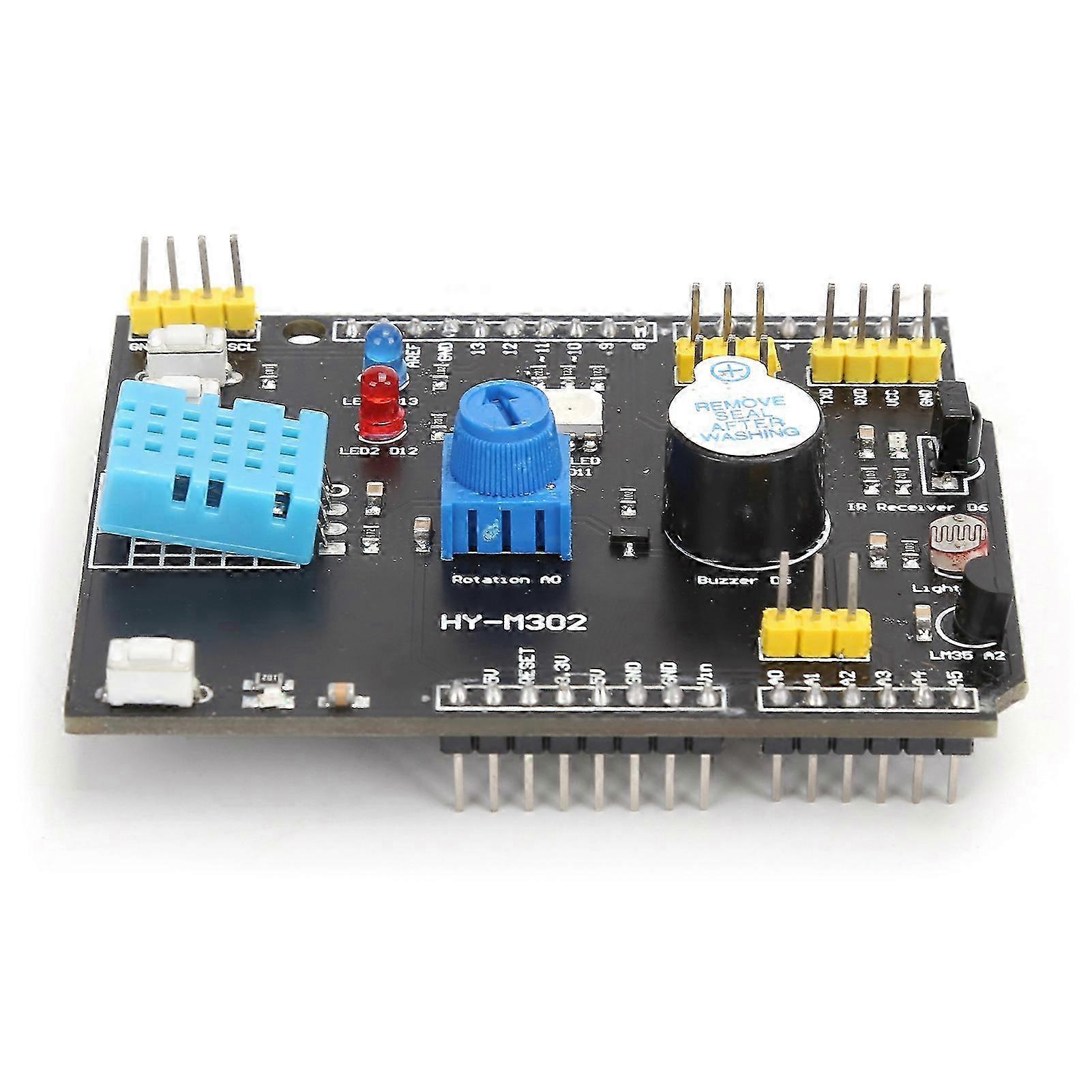 9-in-1 Multifunktions-sensor-erweiterungskarte Für Luftfeuchtigkeit, Temperatur (lm35) – Computerzubehör