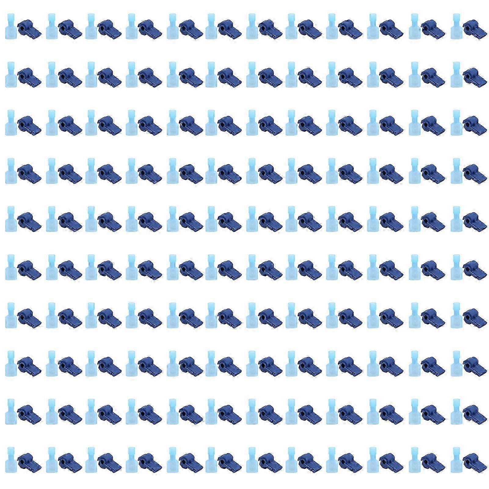 120 Paar Ttap-schnellverbinder, Crimp-anschlussset Für Die Verkabelung, Blaues Sortiment