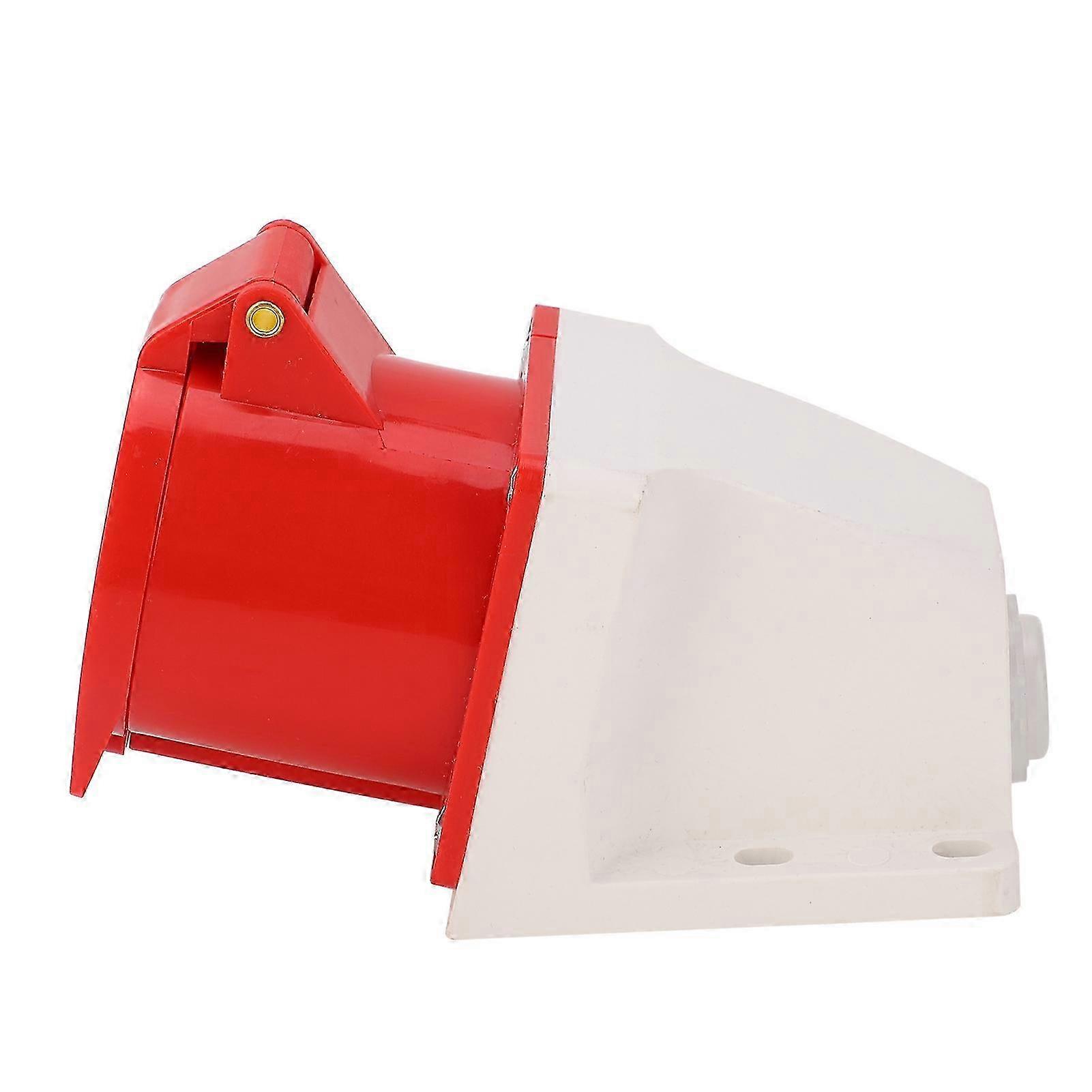 Dreiphasiger Industriestecker 32a 124 Ip44 Staubdicht, Stecker/buchse, Wechselstrom 380–415 V, Für Generatoren, Professioneller Einsatz