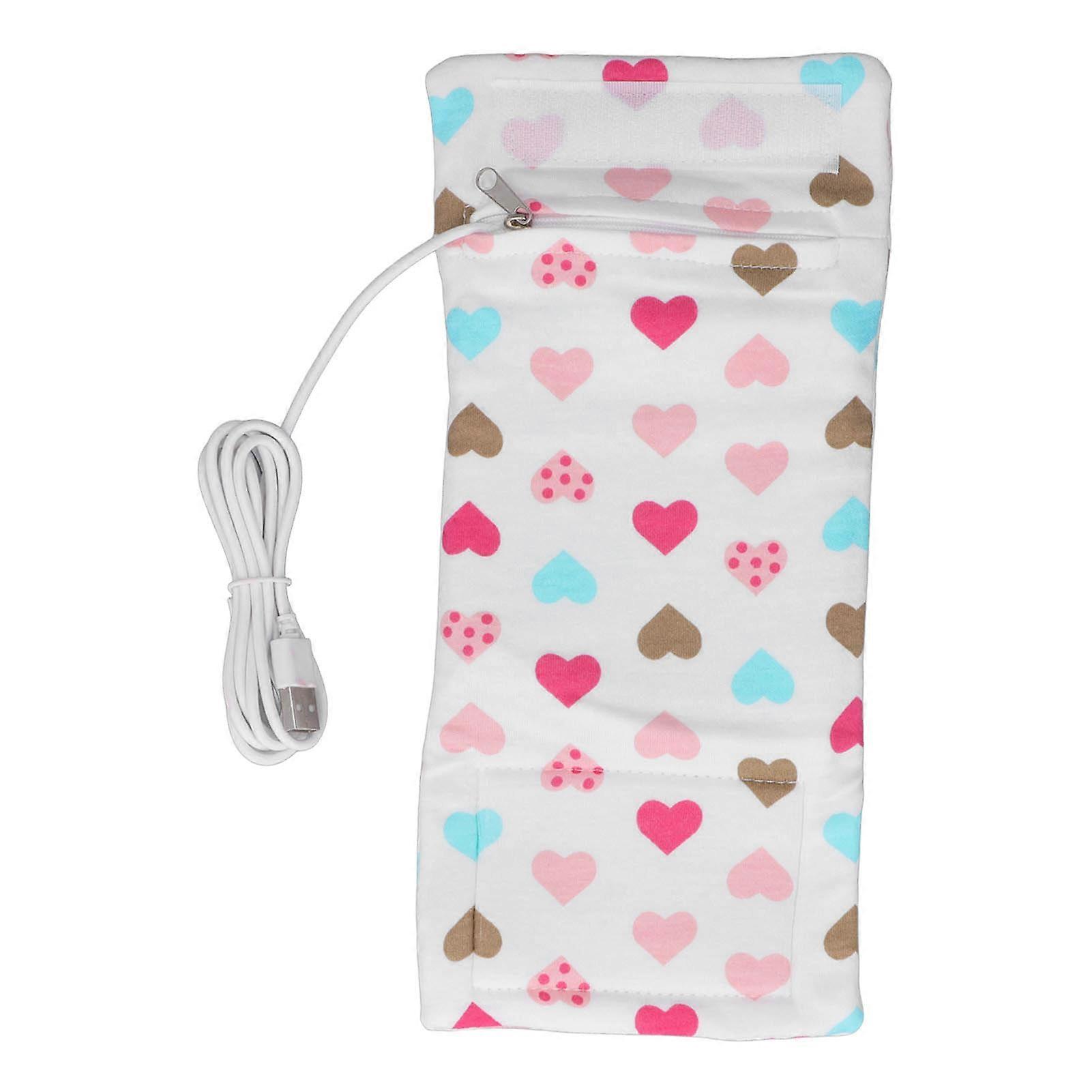 Tragbarer Usb-flaschenwärmer, Isolierte Tasche Mit Reißverschluss Und Thermostat, Kompakte Reisetasche Für Muttermilch Und Flaschen, Für Den Außenbereich