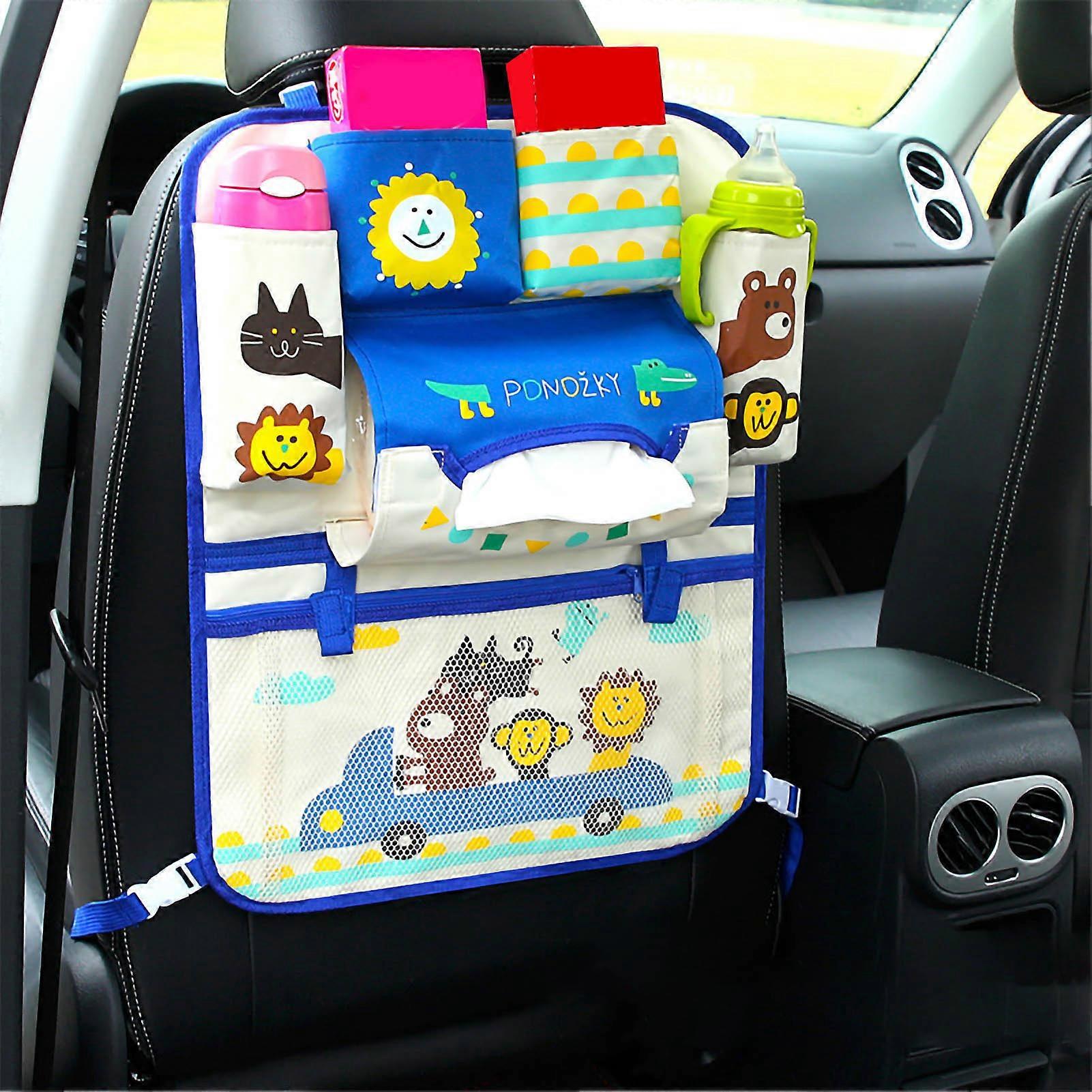 Aufbewahrungstasche Für Kindersitze Mit Cartoon-motiv, Multifunktionaler Organizer, Seitliche Aufbewahrungstasche Fürs Auto