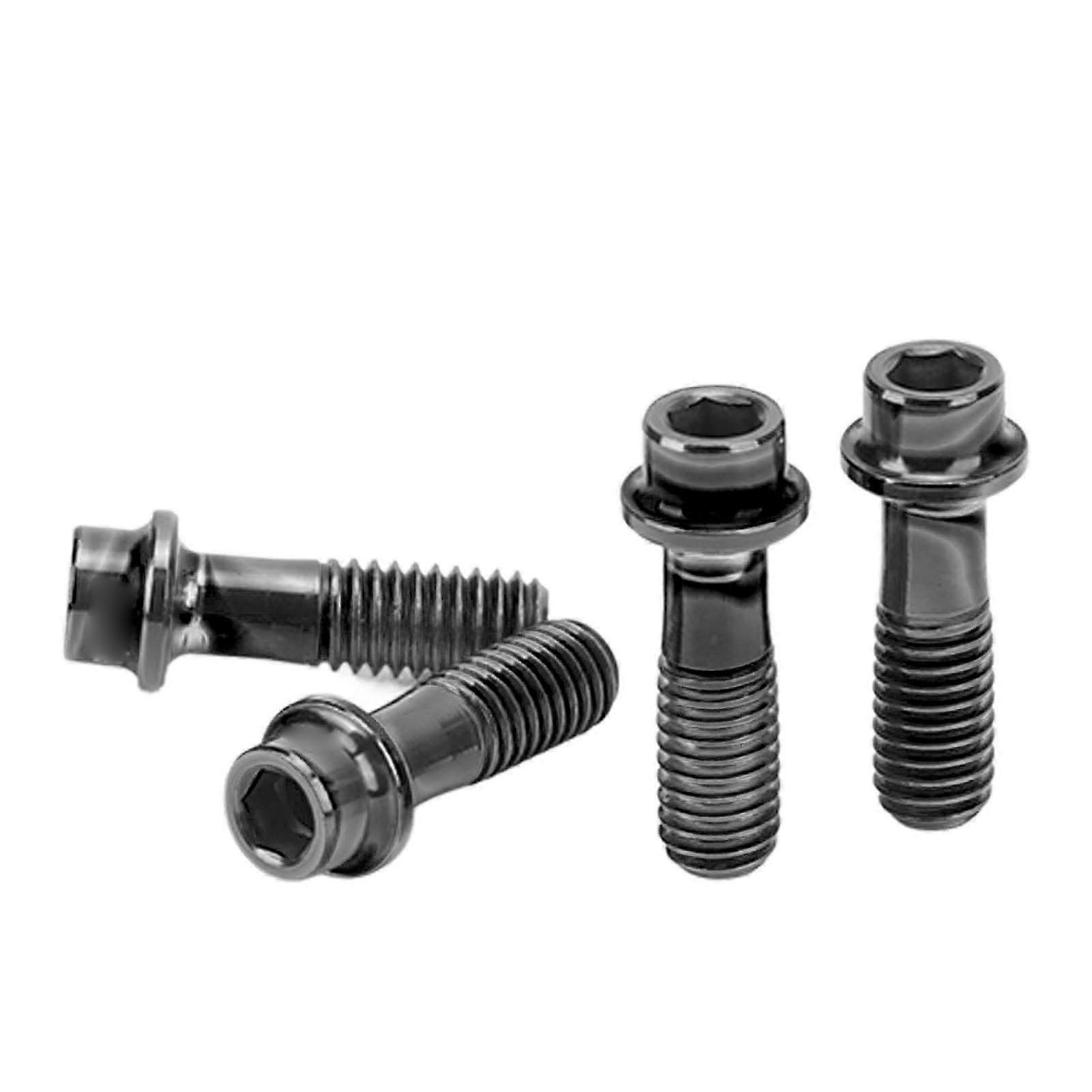4 Stück M6x18 Mm Leichte Bremshebelschrauben Aus Titanlegierung Für Fahrräder, Mountainbike-zubehör Für Feste Montage