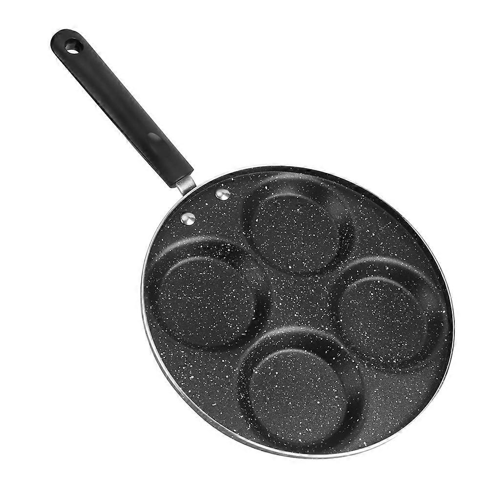 Frühstückspfanne Aus Aluminium, Antihaftbeschichtet, Mit Griff, Küchenutensil, Durchmesser 24,5 Cm, Für Den Täglichen Gebrauch.