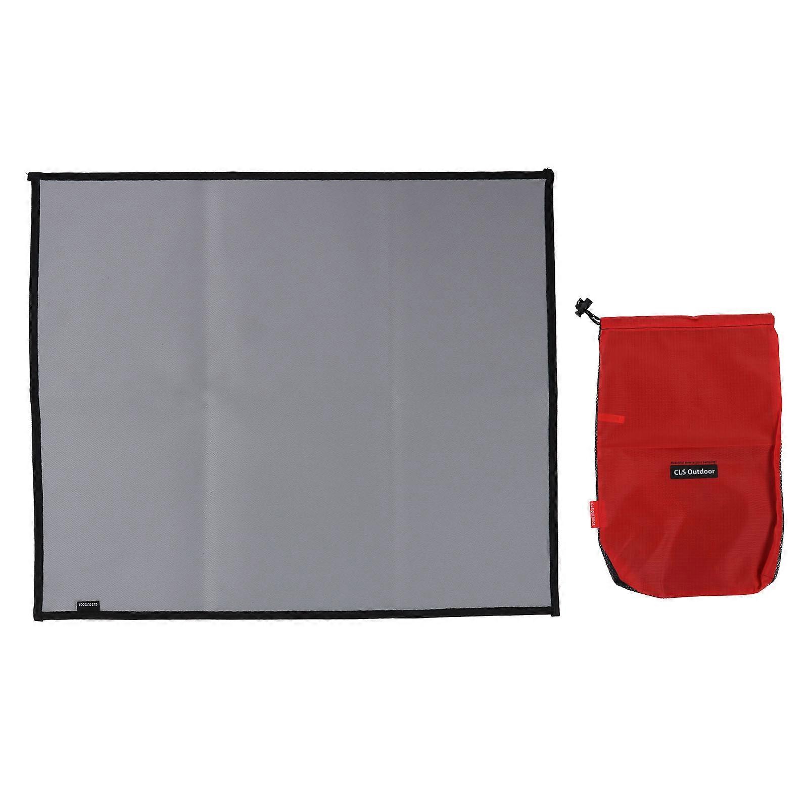 Feuerfeste Matte Für Den Außenbereich, Geeignet Für Grillabende Und Camping, Hitzebeständige Abdeckung, Hochtemperaturbeständige, Flammhemmende Isolierung, Bodenschutz, Zum Kochen Im Freien
