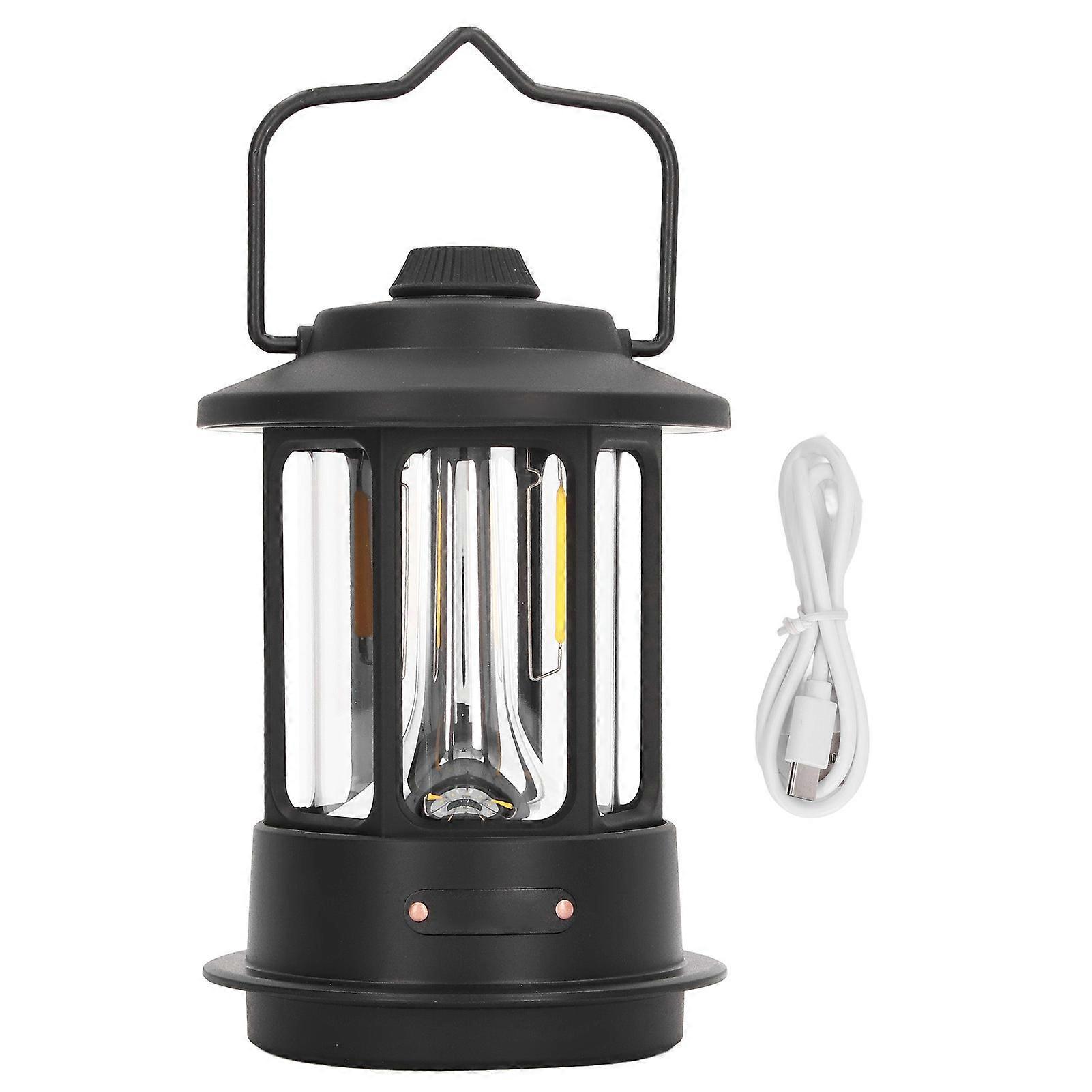 Tragbare, Wasserdichte Campinglampe Mit 5-170 Lumen, Ergonomischem Design Mit Metallgriff, Ideal Für Den Einsatz Im Freien Und Für Stimmungsvolle Abende.