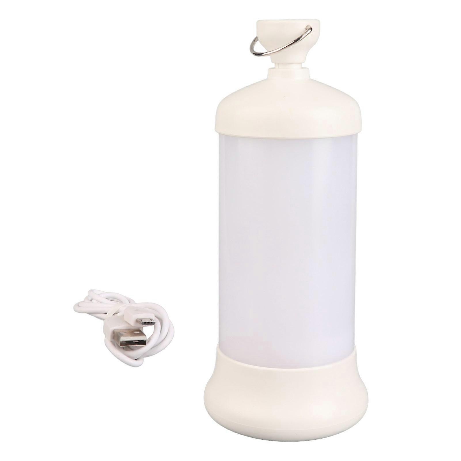 Wiederaufladbare Led-campinglampe Per Usb, Tragbare Teleskop-handlaterne Mit Rutschfestem Fuß, Ideal Für Zelte, Notfälle Im Freien Und Stromausfälle (5 V)