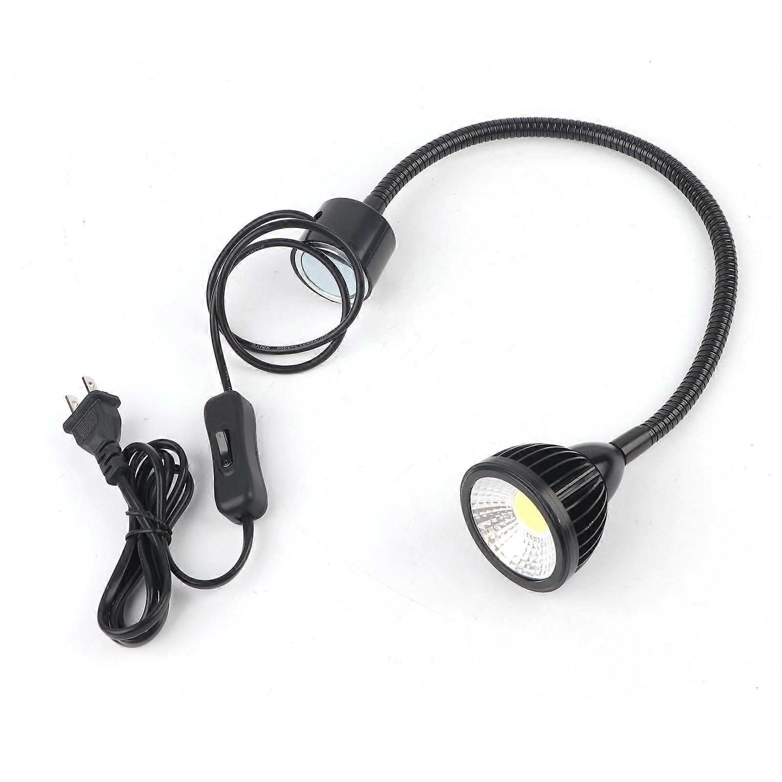 7w Led-stehlampe Aus Aluminium Mit Flexiblem Magnetfuß Für Cnc-maschinen, Nähen, Fräsen, Arbeitsbeleuchtung, Arbeiten Und Nagelpflege.