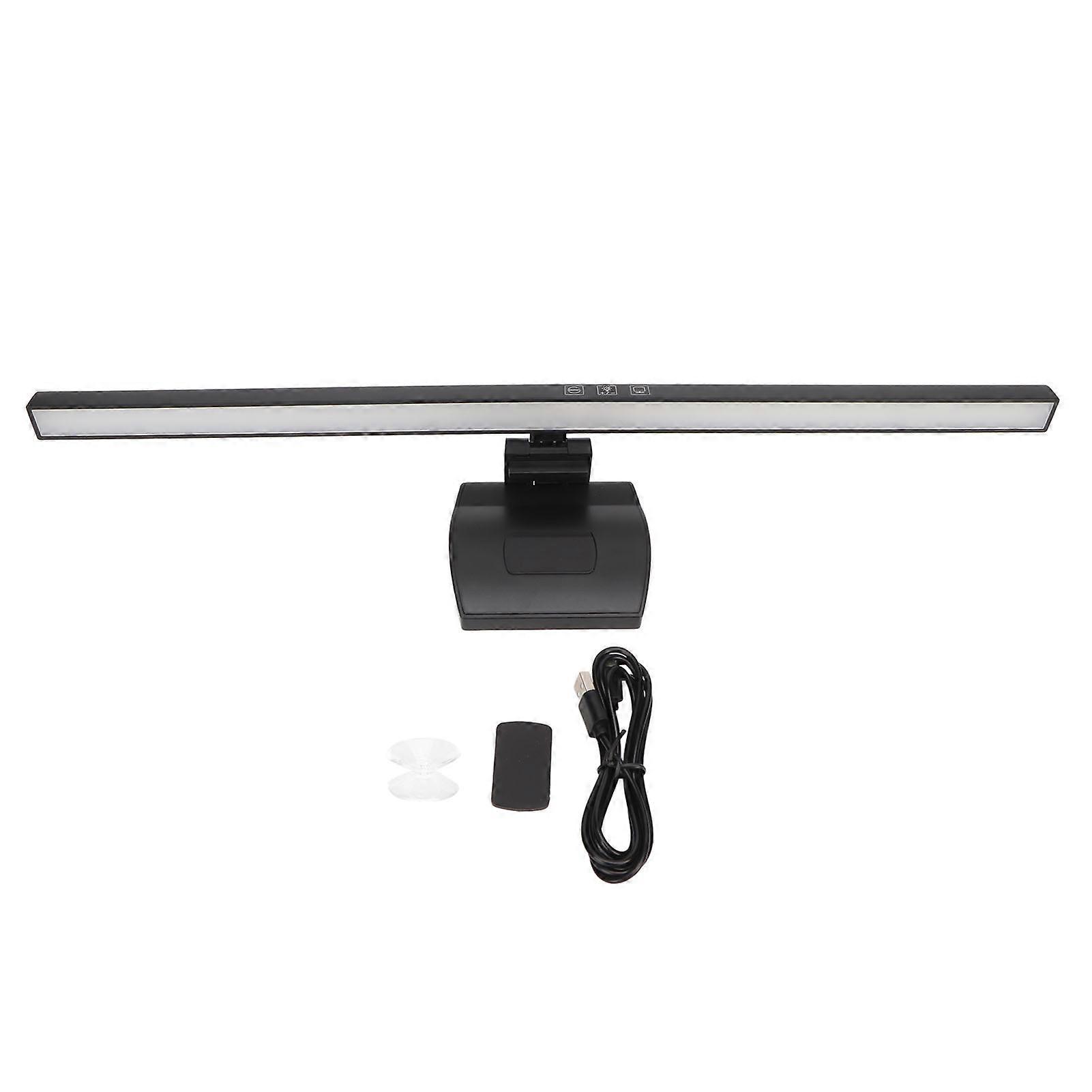 Asymmetrische Lichtleiste Für Computerbildschirme, Usb-c-touchbeleuchtung Mit 3000-6000k Dimmung, Einstellbare Monitorlampe, Typ-c-lichtquelle, Modernes Design, Blendfrei.
