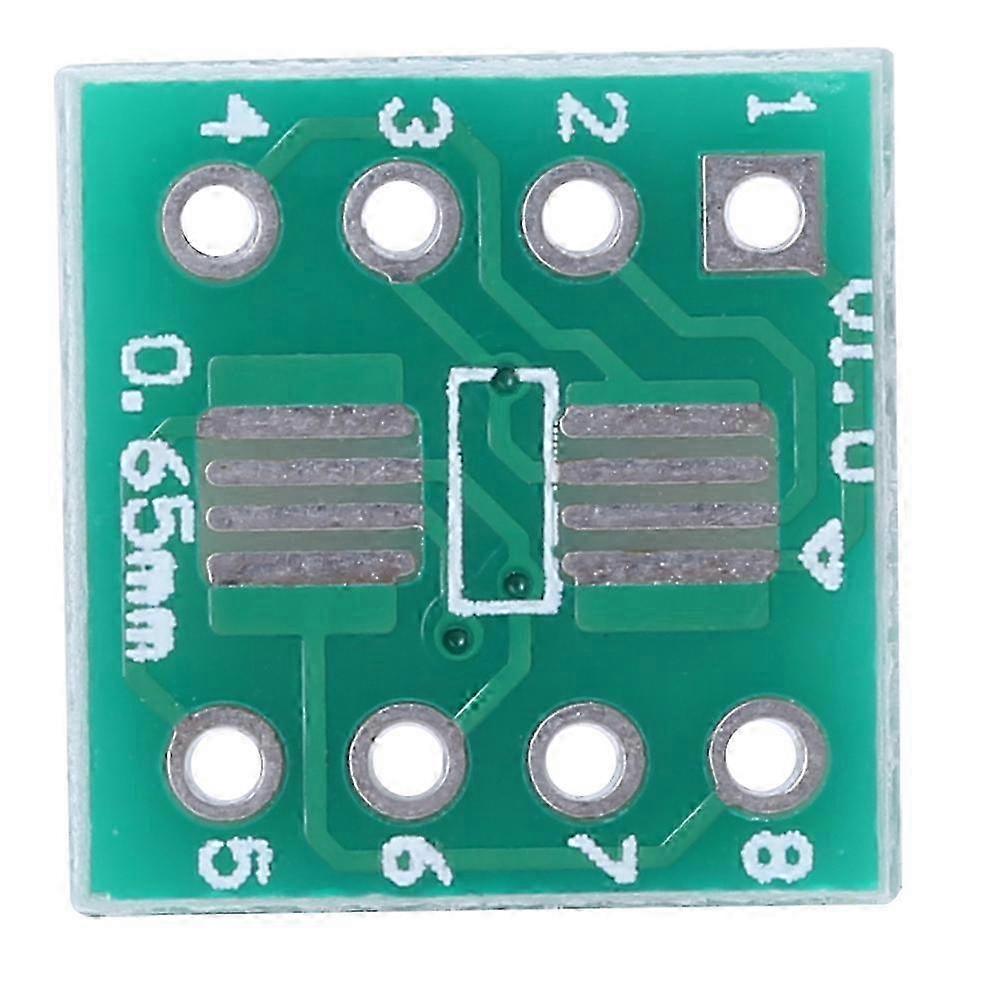Sop8 Ssop8 Tssop8 Zu Dip8 Adapter, 100 Stück, Leichtes Smd-durchsteckkonvertermodul, Smd Zu Inline-konverterplatine.