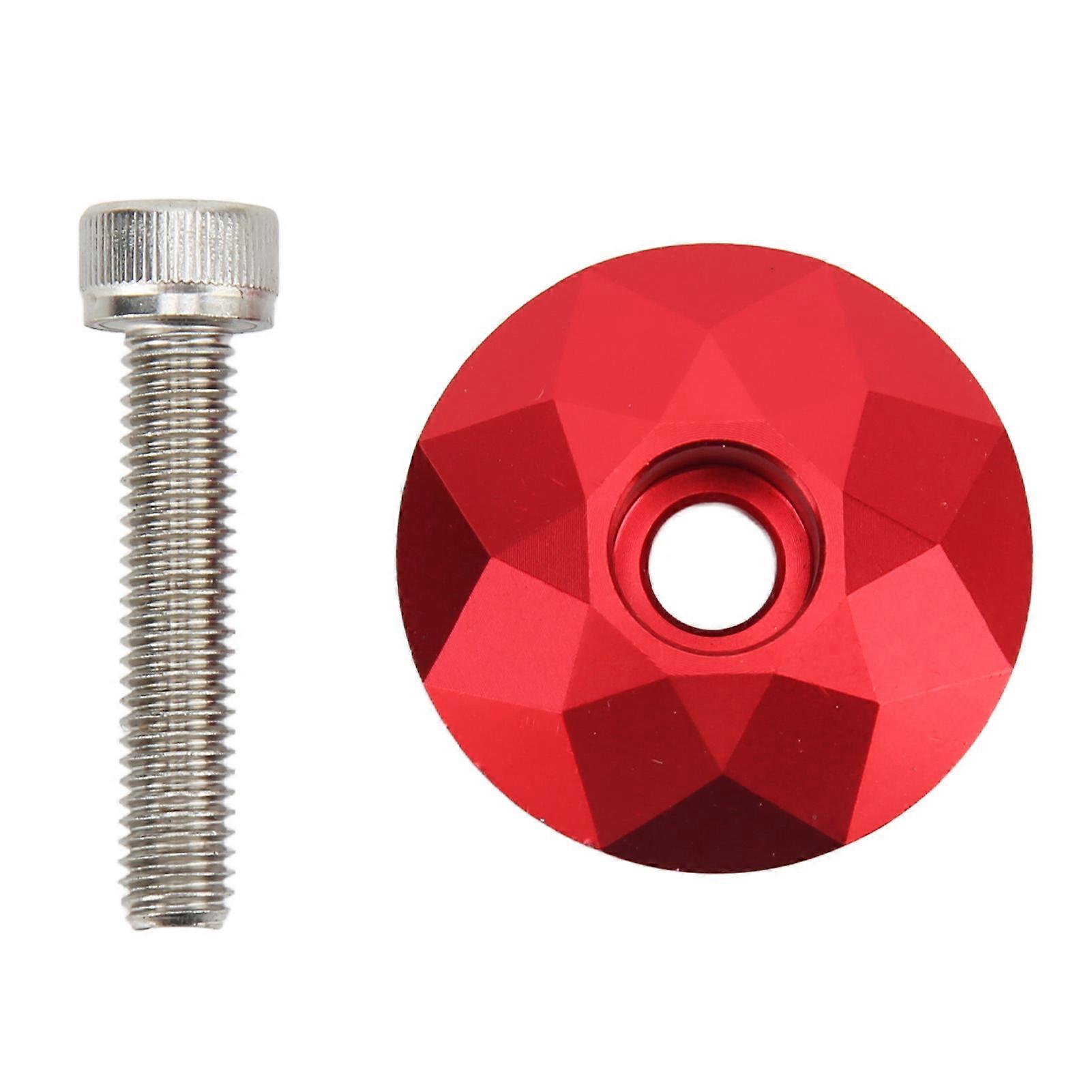 Cansucc Druckbeständiger Lenkervorbau Aus Aluminiumlegierung, Vorbau-abdeckung Mit Schrauben Für Fahrräder, Robustes Fahrradzubehör