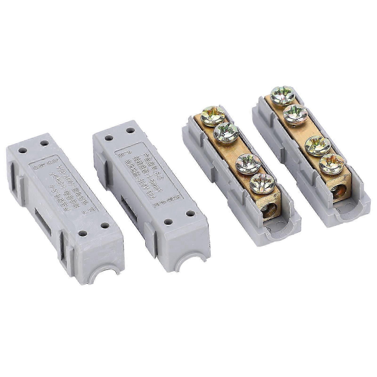 Schnellverbinder Typ S-6, 2er-pack, Crimp-elektroverbinder, Industrielle Verdrahtungs-verbindungsklemme, Steck-drahtklemme, Schnellverbindung Für Geräte, Schnapp-drahtverbinder.