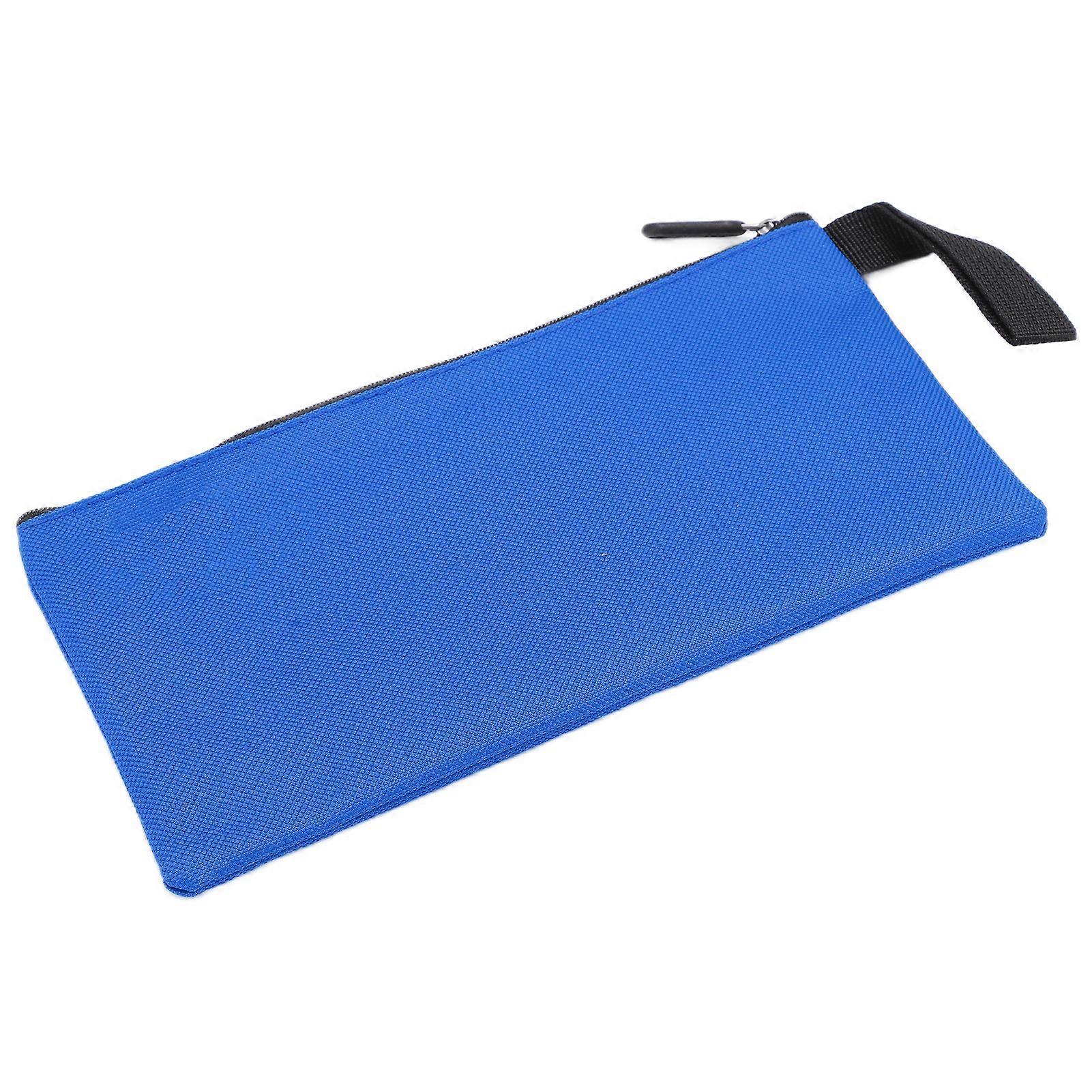 Wasserdichte Werkzeugtasche Aus Segeltuch, Tragbare Tasche Mit Reißverschluss, Praktische Aufbewahrung Für Zubehör, Robuste Und Leichte Tasche.