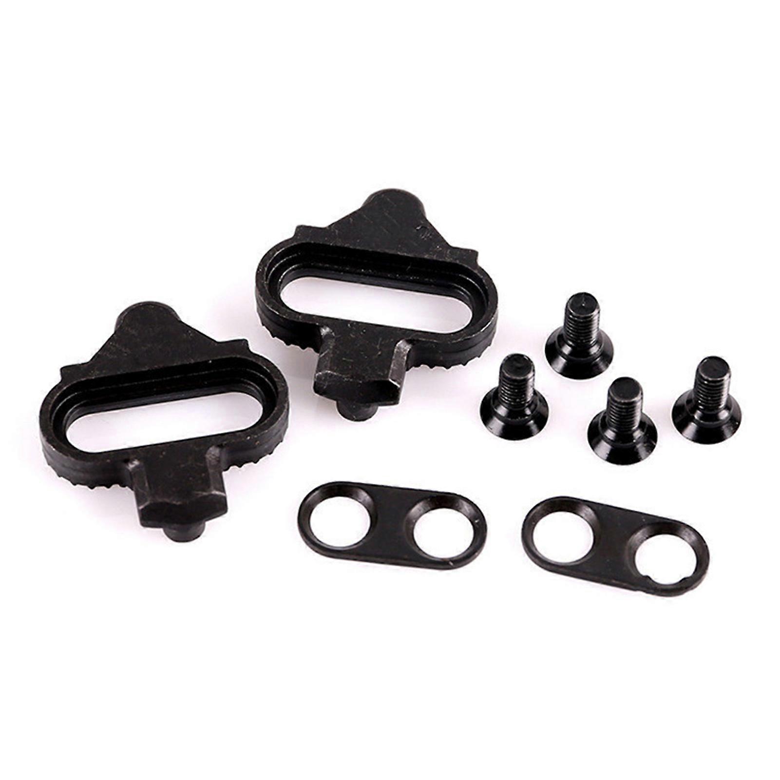Set Mit Automatischen Cleats Für Fahrradpedale, Sichere Befestigung, Kompatibel Mit Mountainbikes Und Rennrädern, Für Den Innen- Und Außenbereich Geeignet, Komplettset.