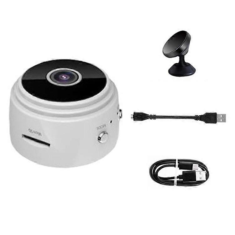 1080p Hd Wlan-kamera Mit Infrarot-nachtsicht, Weitwinkel-infrarotsensor, Babyüberwachung, Heimüberwachung, Kompakte Größe, Monitor