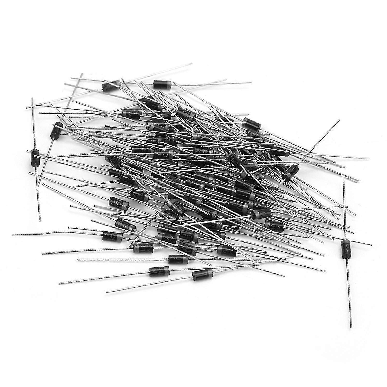 Konvolut Von 100 1n4007 1000v 1a Gleichrichterdioden, Hochspannungselektronikbauteile, Halbleitergleichrichter, 100-teiliges Set