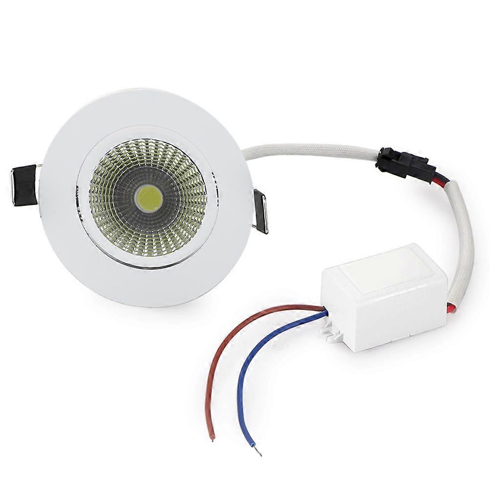 Einbau-led-spot Aus Aluminium (69 Mm Cob), Design-spot Für Innendecken, Dekorative Einbauleuchte