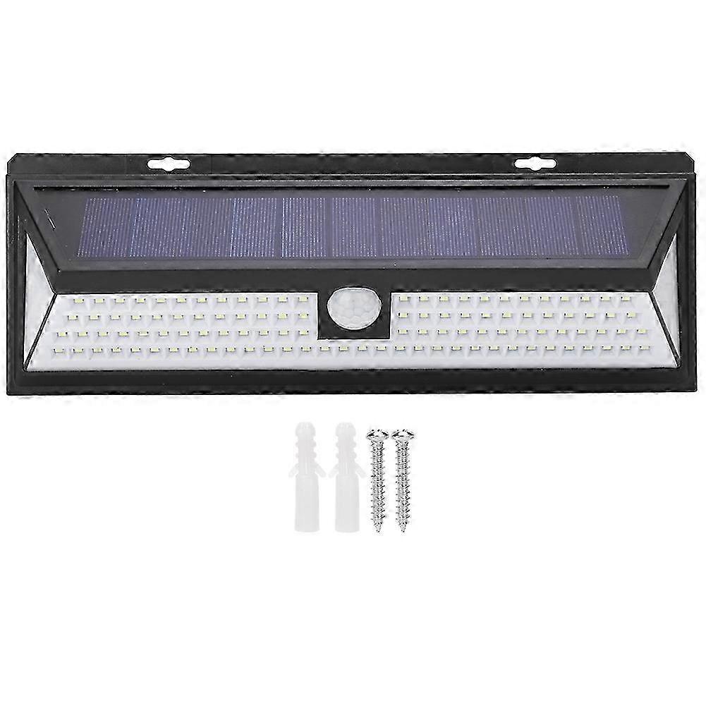 Solarbetriebene Led-wandleuchte Mit Bewegungsmelder, Außenbeleuchtung Für Den Garten, Photovoltaisch Betrieben, Modell A, Kabellos.
