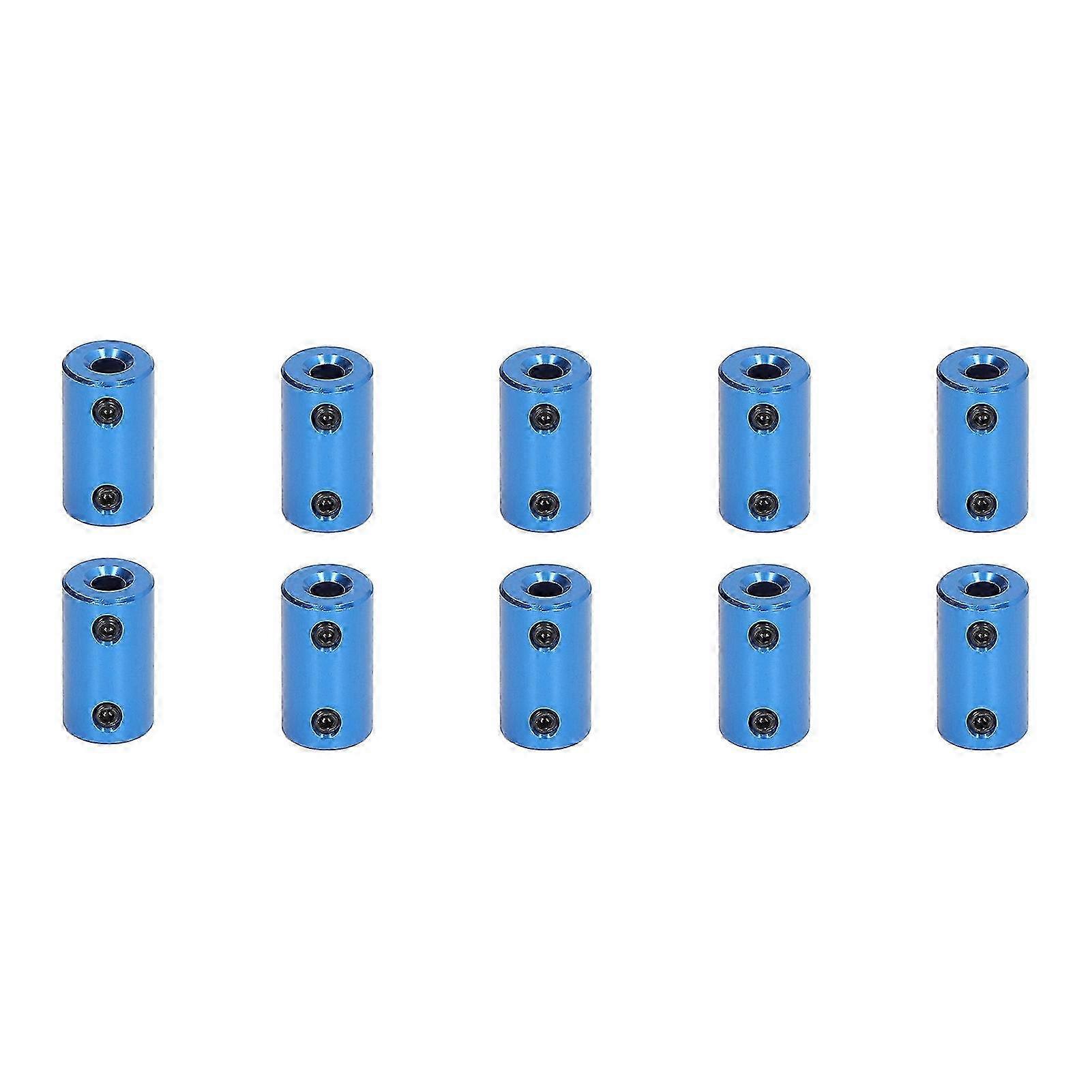 Schrittmotor-wellenkupplung 14 Mm X 25 Mm, Blaue Verschraubung, 10 Stück, 5 X 5 Mm Verbindungshülse, Wellenverbinder Für Motorisierung, 0,2 X 0,2 Zoll Übertragungsgelenk.