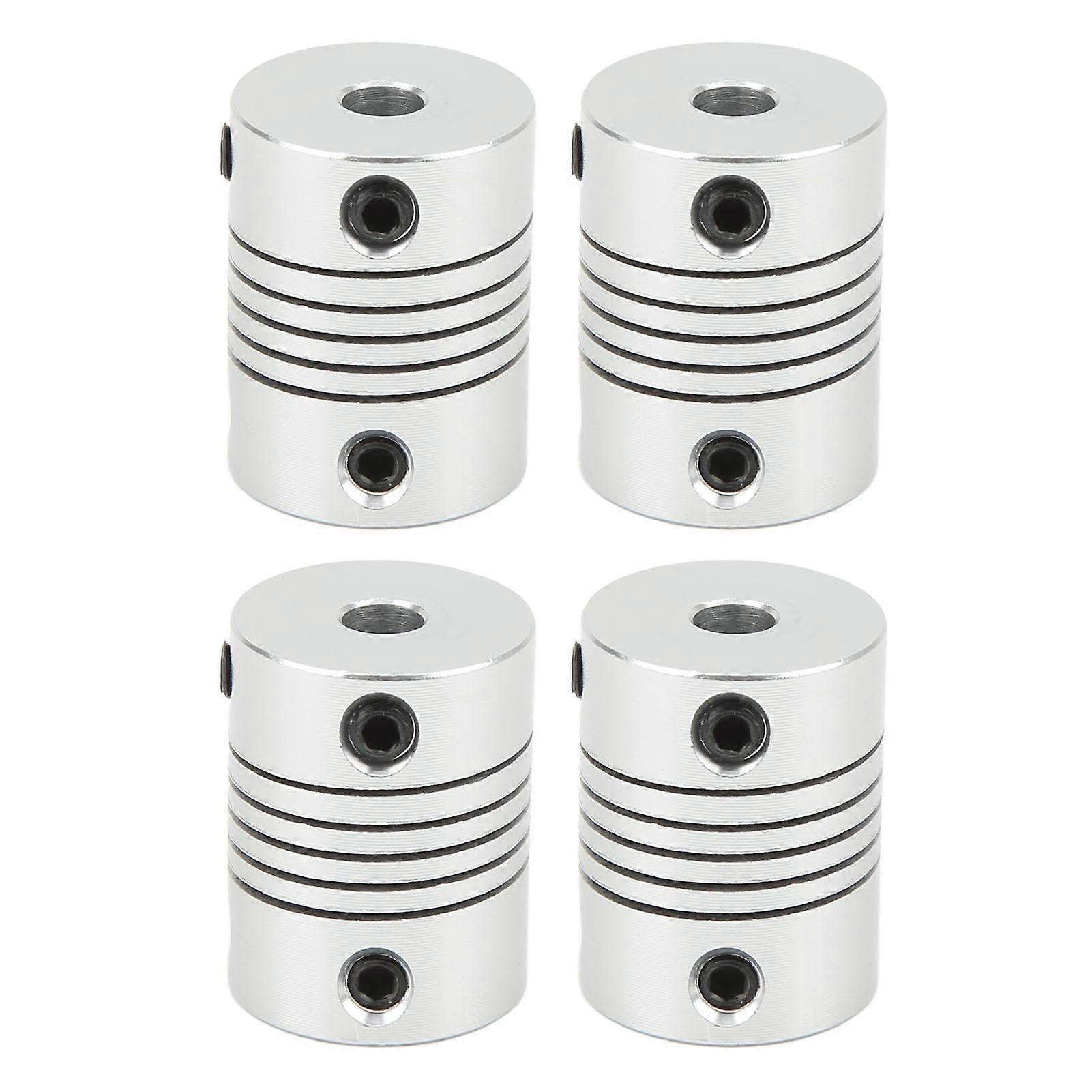 5-mm-wellenkupplung Aus Aluminiumlegierung, Satz Mit 4 Flexiblen Verbindungsstücken Für 40-mm-welle, Modifizierter Wasserpumpenadapter.