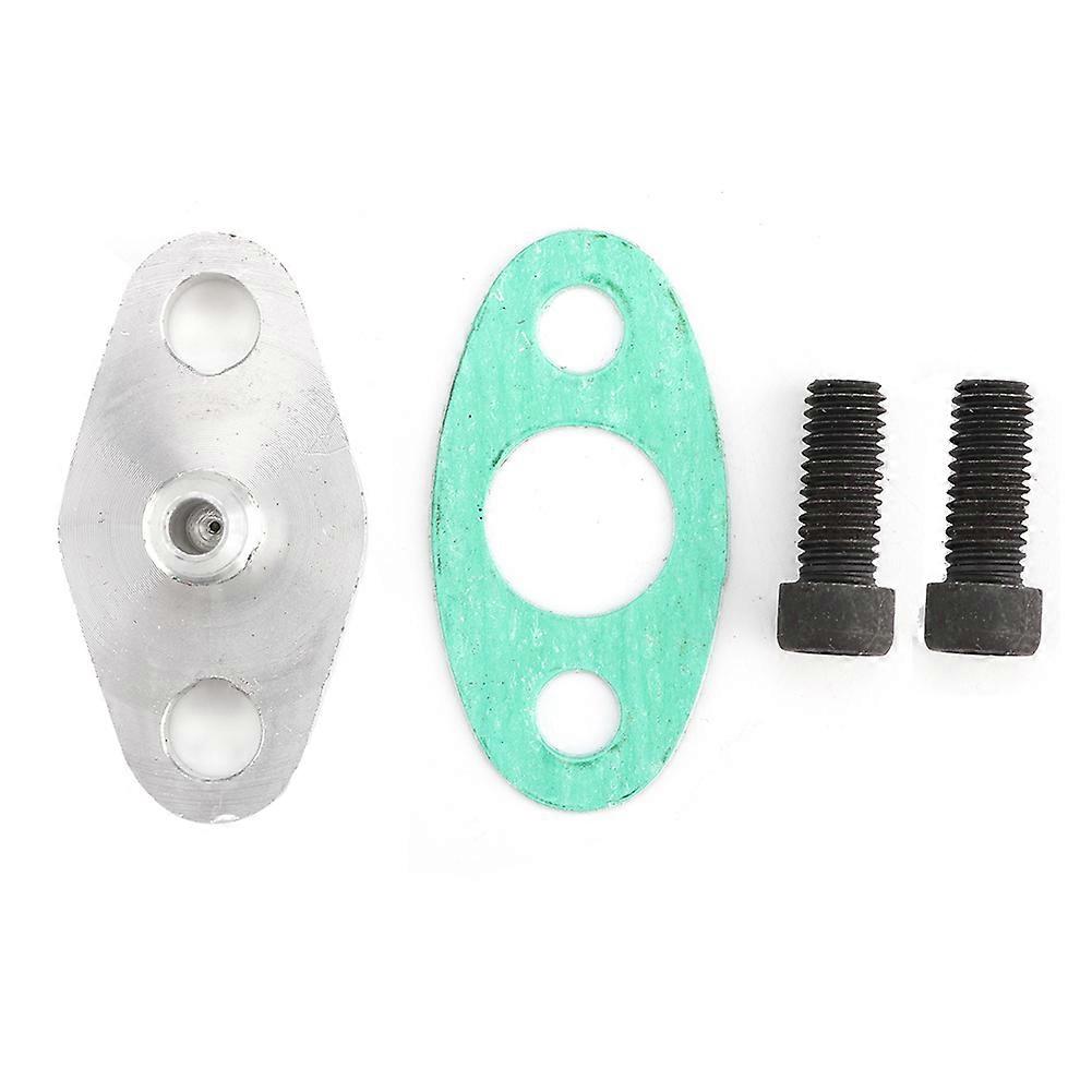 An4 Turbo-öleinlassflanschdichtung, Adaptersatz Für T3/t4-turbolader, Hochleistungsdichtung, Wasserdicht, Kompatibel, Ersatzteil