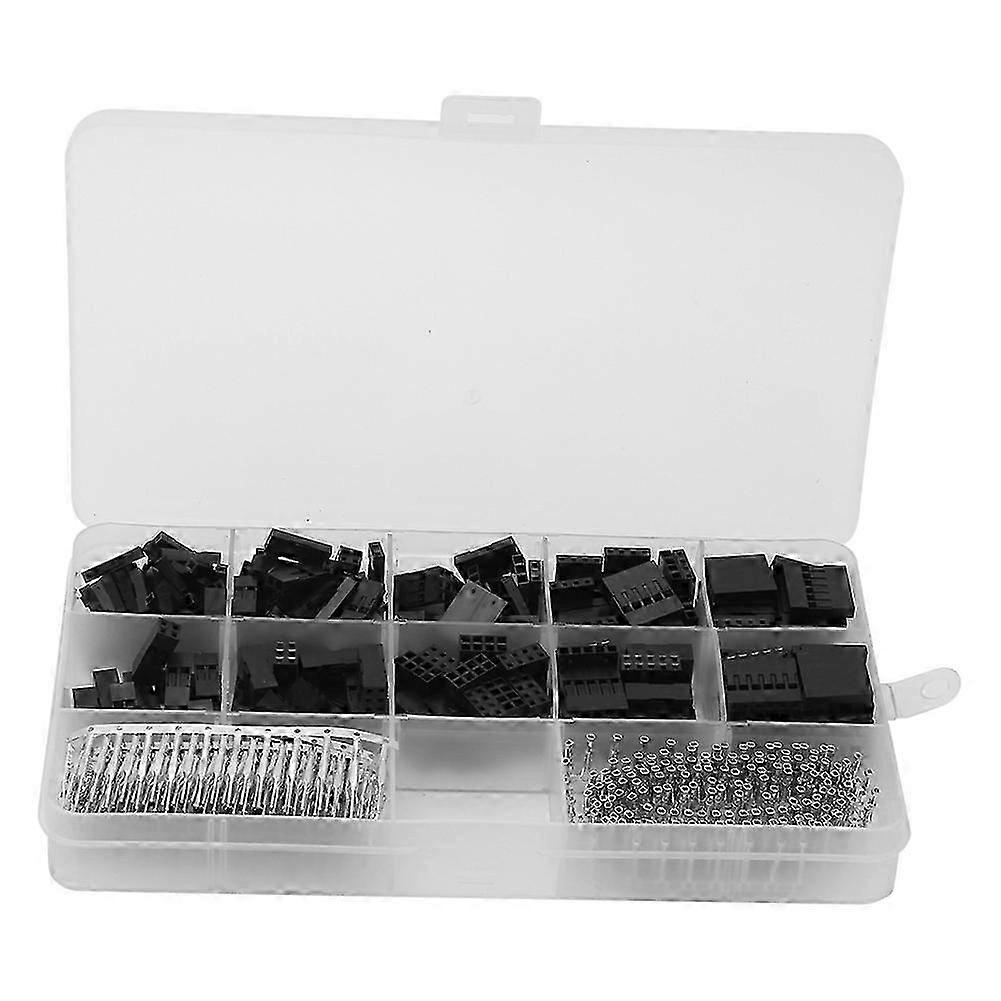 610-teiliges Crimp-stiftverbinder-set, Stecker Und Jumper, Nylon, Elektrisches Zubehör, 2,54 Mm Rastermaß