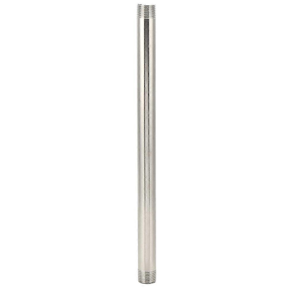Gewindefitting Aus Edelstahl Für Rohrleitungen, Sanitärverbinder, Außengewinde-außengewinde, Gas, 30 Cm, Korrosionsbeständiges Befestigungszubehör