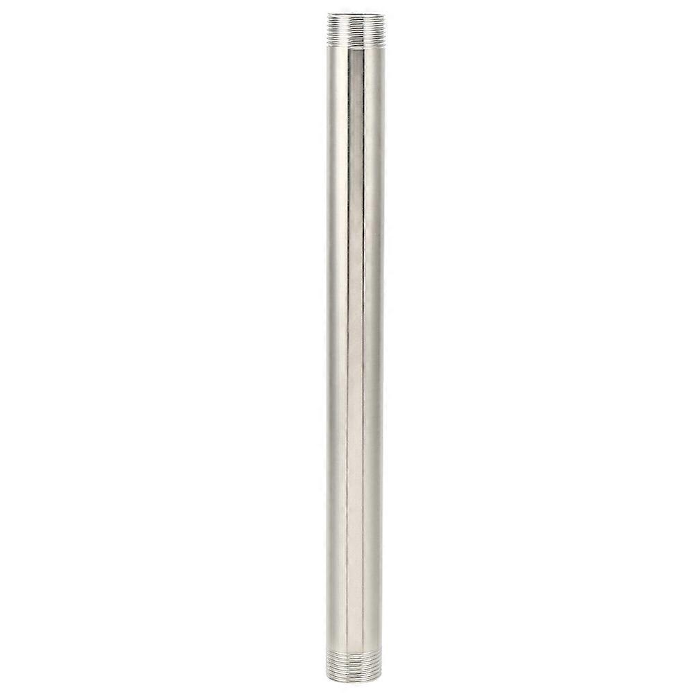 Gewindefitting Aus Edelstahl Für Rohrleitungen, 30 Cm Verbindungsmuffe, Sanitär- Und Gaszubehör, Robuste Industrieschraube.