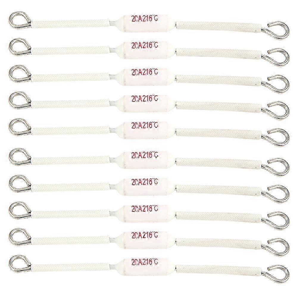Packung Mit 10 Keramiksicherungen 250v 20a Für Industrielle Elektroinstallationen, Verdrahtungszubehör, Verteilerblöcke, Ersatzteile
