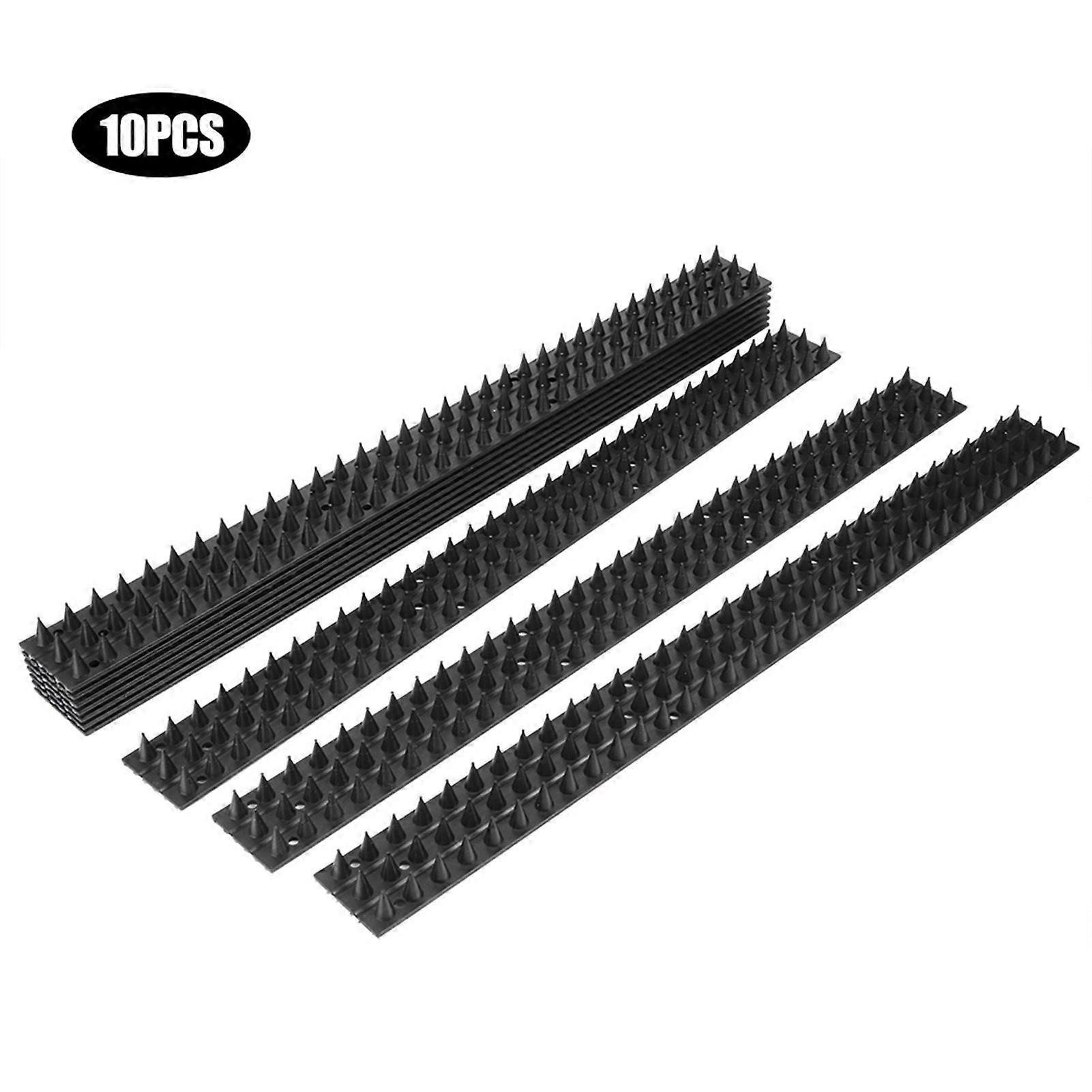 Packung Mit 10 Einbruchschutzspitzen Für Gartenzäune, Abschreckungsspitzen Für Vögel Und Katzen, Außengeländesicherung, Robuste Mauerbarriere.