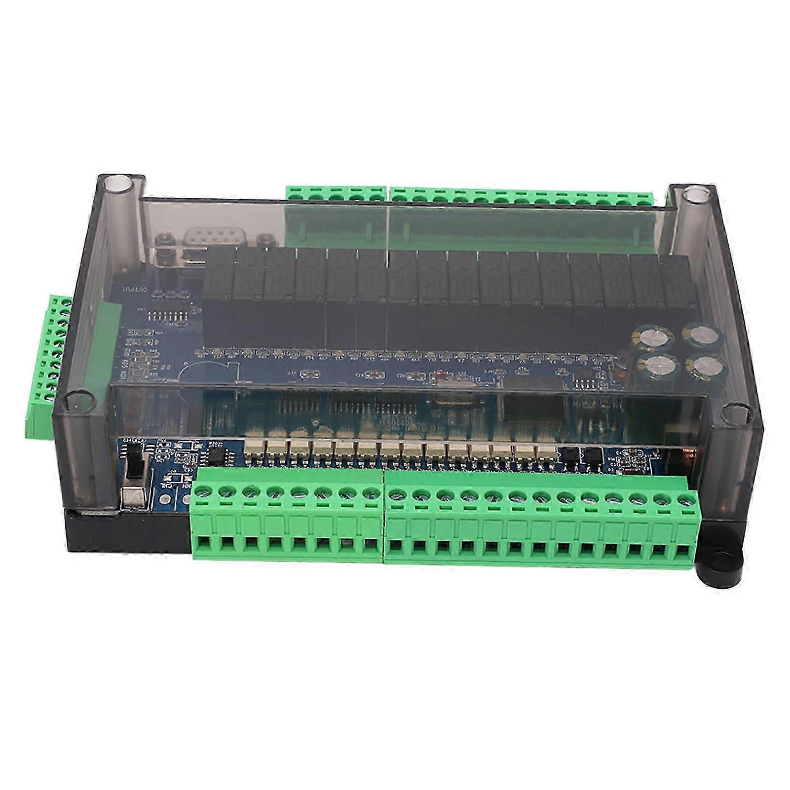 24v Industrie-steuerplatine, Schnelle Speicherprogrammierbare Steuerung Mit 16 Eingängen Und 16 Ausgängen, Kompatibel Mit Text-touchscreen, Hochgeschwindigkeits-sps-modul Für Die Automatisierung.