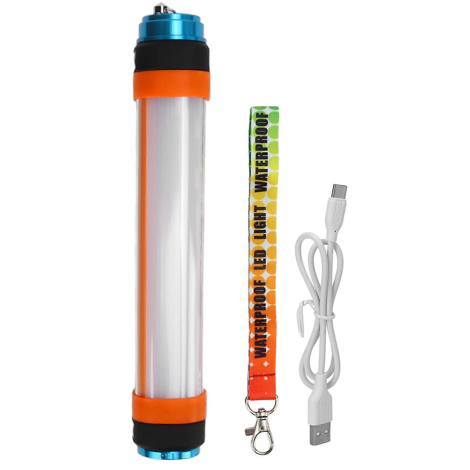 Magnetische Campinglampe, 6 Modi, Ip68 Wasserdicht, Wiederaufladbare Led Für Zelt, Als Notfalllampe Im Freien, Zum Wandern Und Laufen
