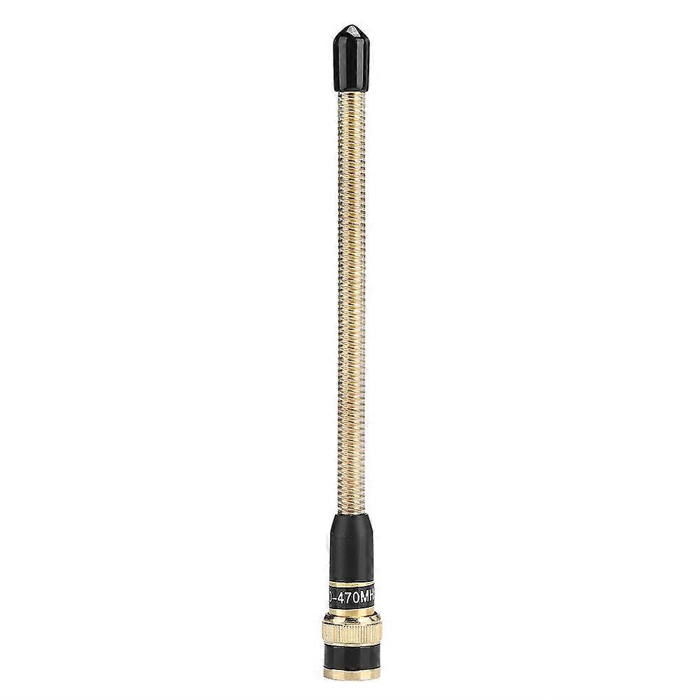16 Cm Lange, Flexible, Federbelastete Uhf-antenne Mit Bnc-stecker, Robust Und Professionell, Für Icom Ic V9 Walkie-talkie, Amateurfunk.