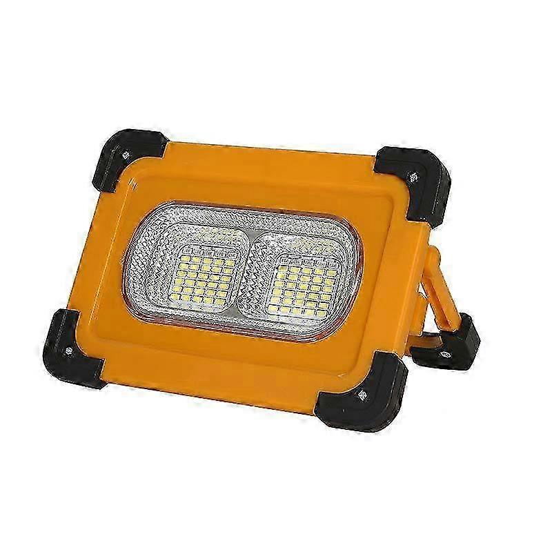 Tragbare, Wiederaufladbare Led-solarlampe Mit Drehbarem Griff Für Outdoor-camping, Notfälle, Zuhause, Hohe Helligkeit