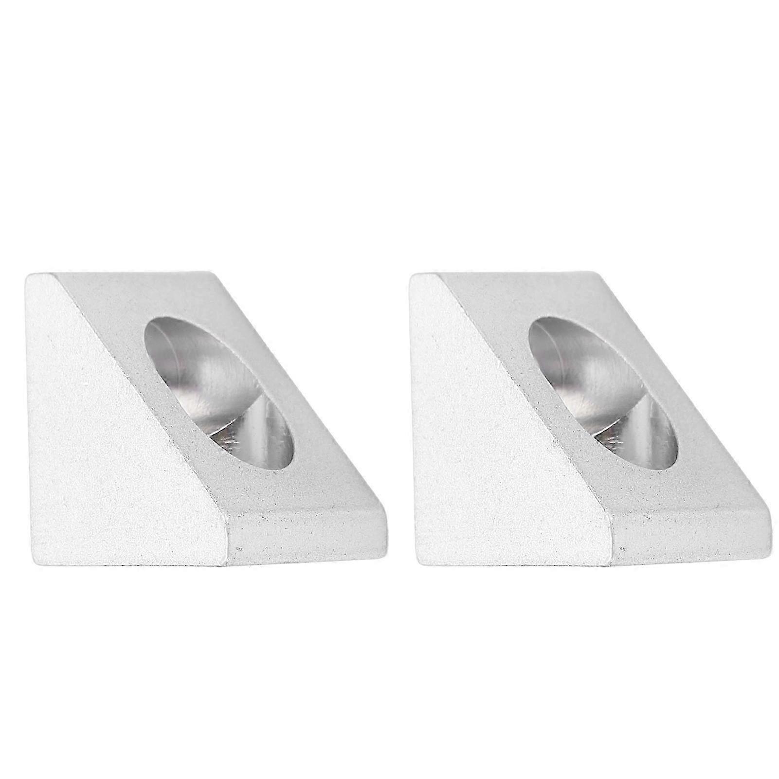 2-teiliger Inneneckverstärkungswinkel, Rechtwinklige Dreiecksstütze, 320400010003, 19 Mm X 19 Mm, Robuste Befestigung Für Die Montage.